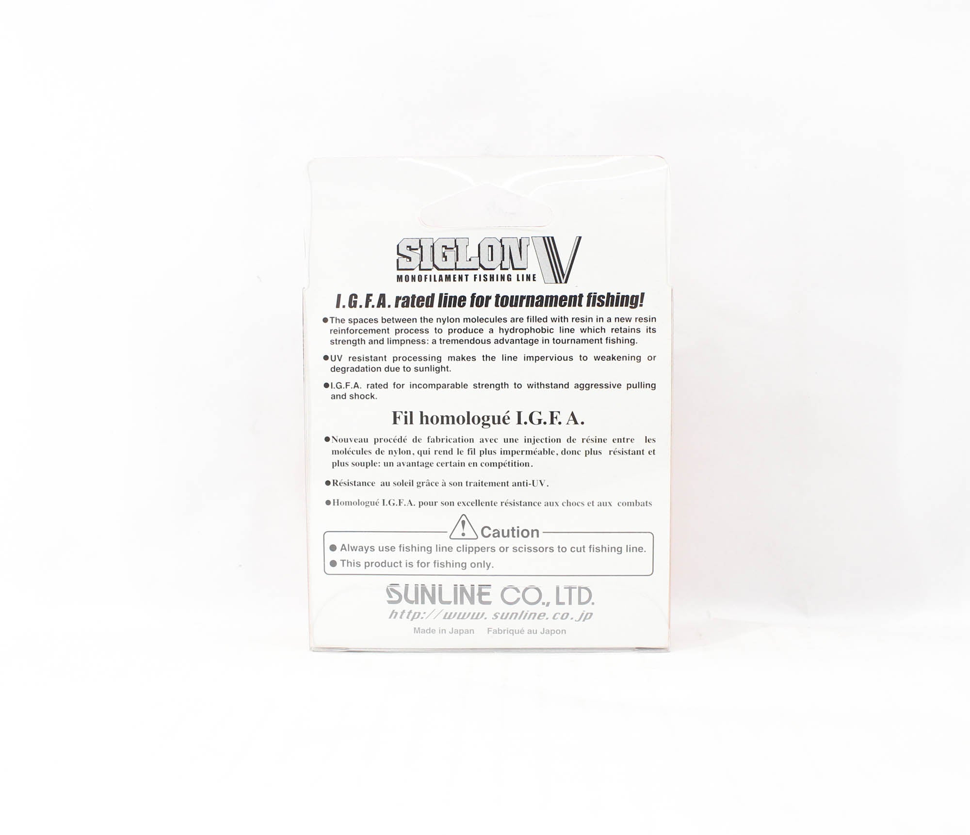 Sunline Monofilament Line Siglon V 150m 25lb Diameter 0.405mm (0529)