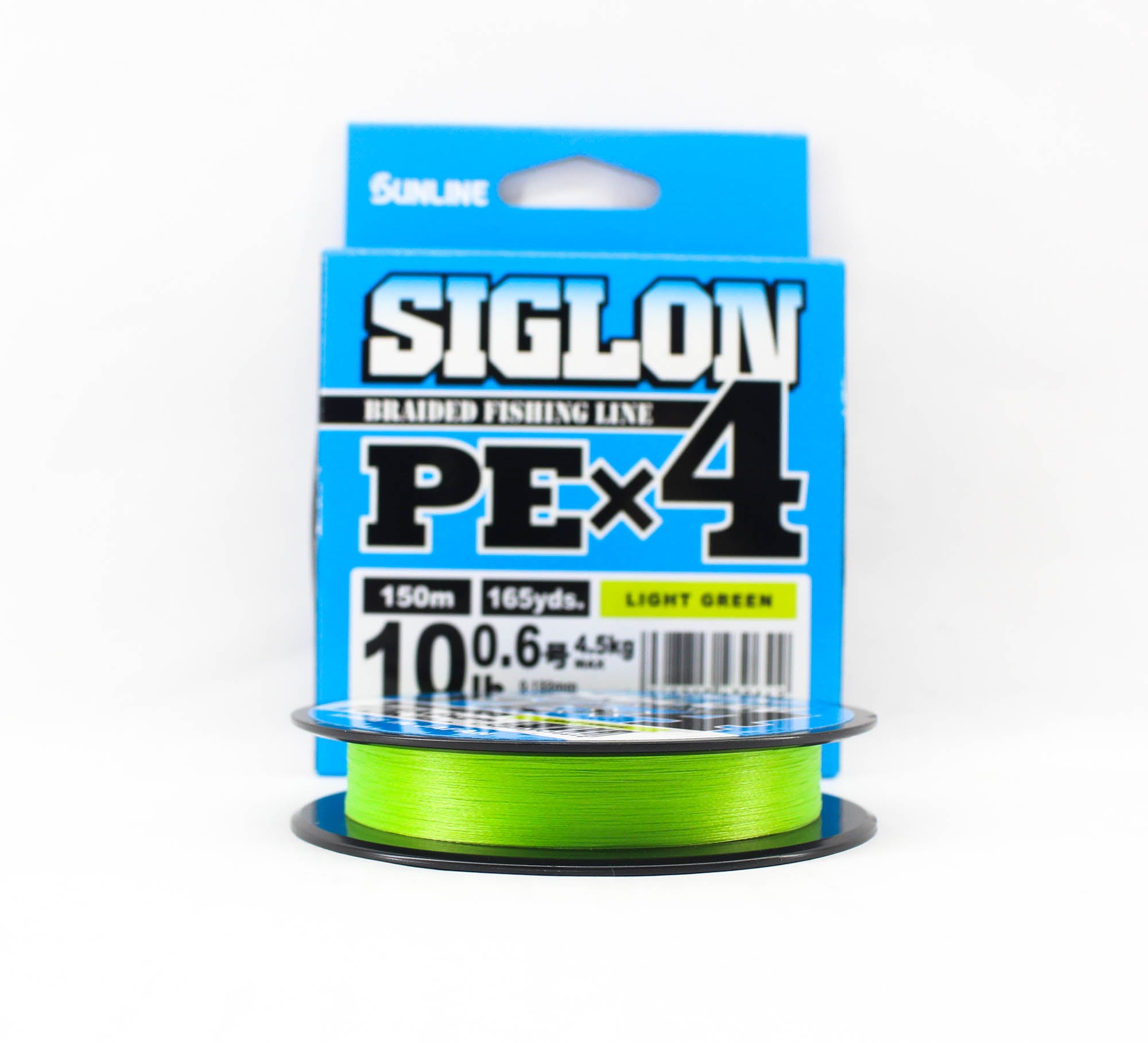 Sunline P.E Line X4 Siglon 150M P.E 0.6 10LB Lime Green (0642)