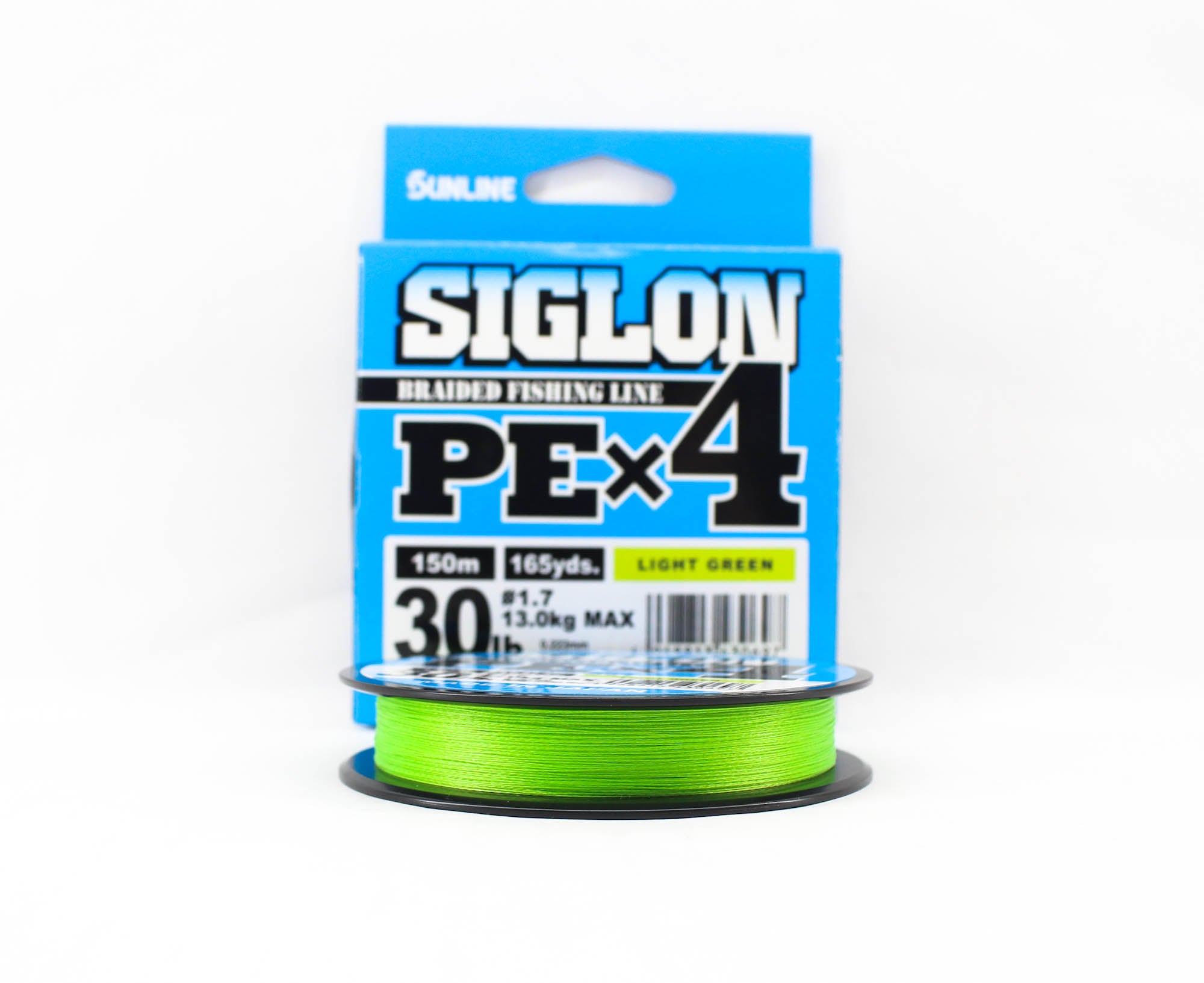 Sunline P.E Line X4 Siglon 150M P.E 1.7 30LB Lime Green (0697)
