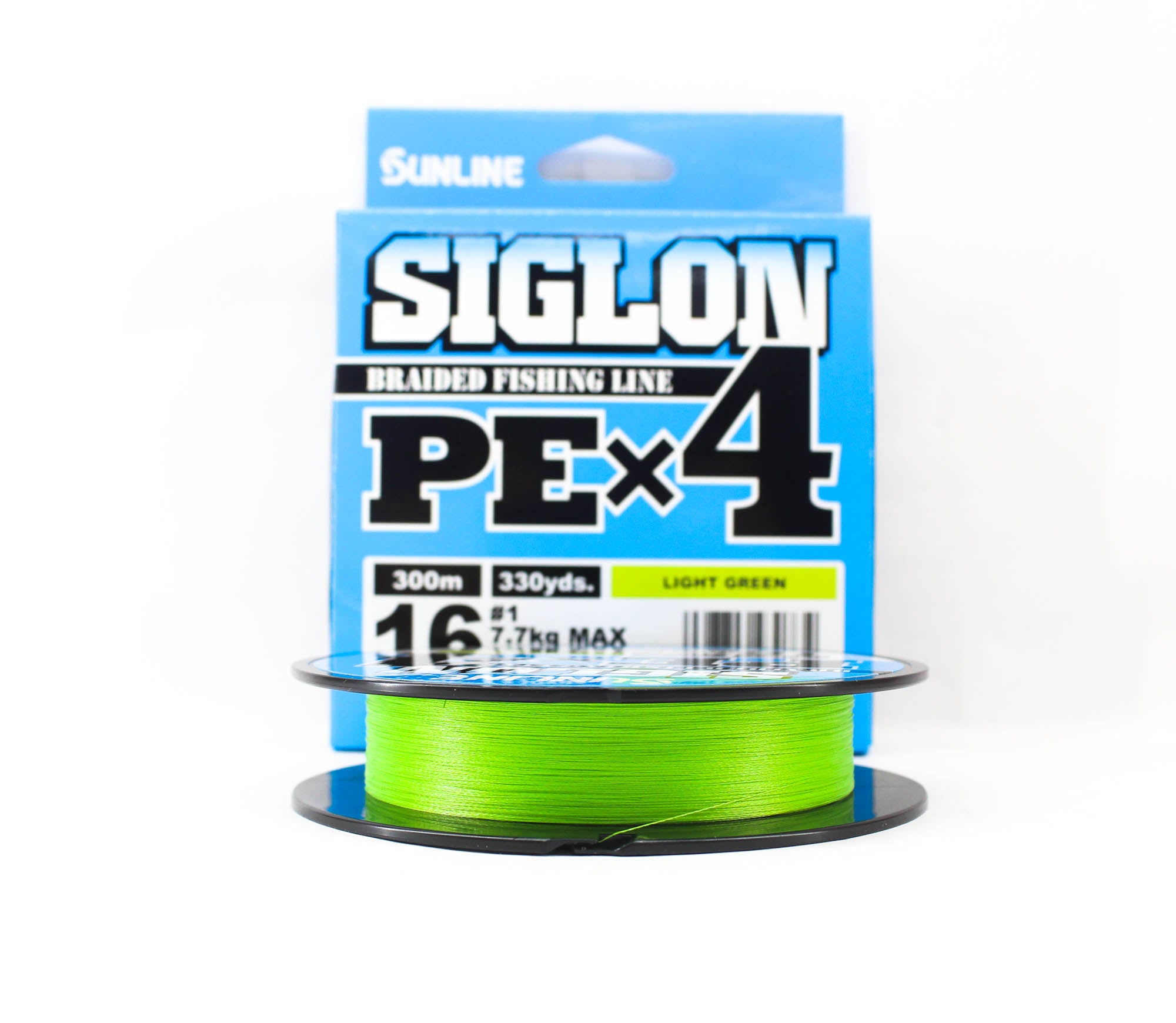 Sunline P.E Line X4 Siglon 300M P.E 1 16LB Lime Green (0734)