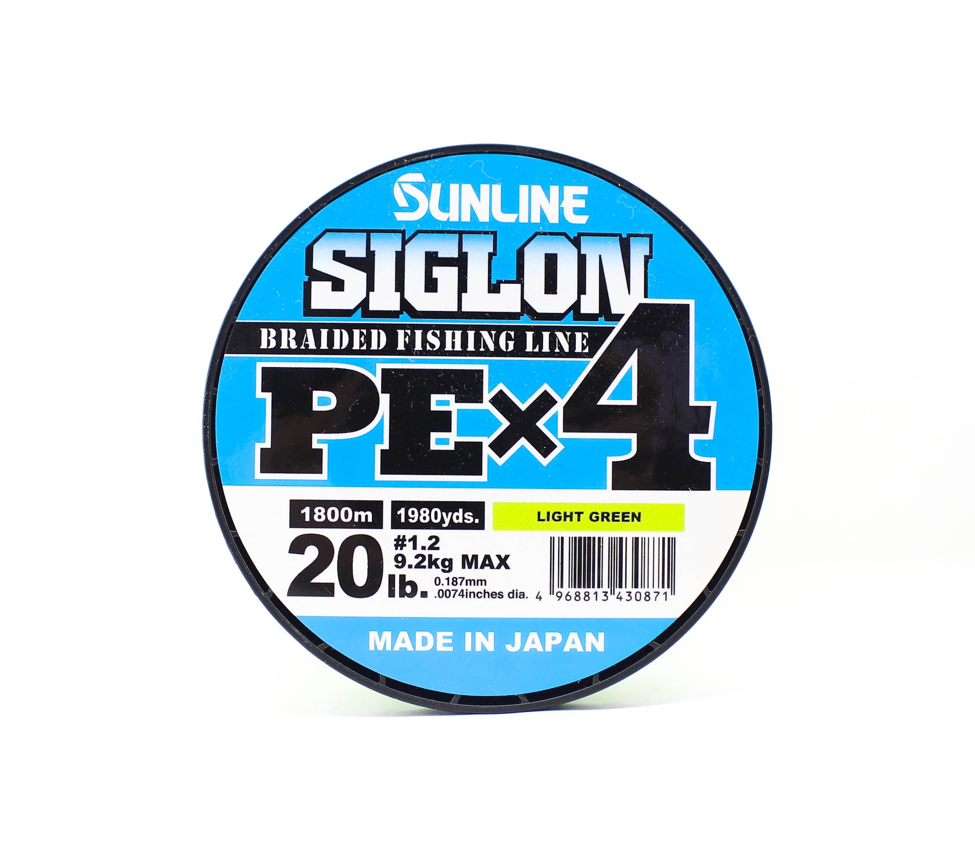 Sunline P.E Line X4 Siglon 1800M P.E 1.2 20LB Lime Green (0871)