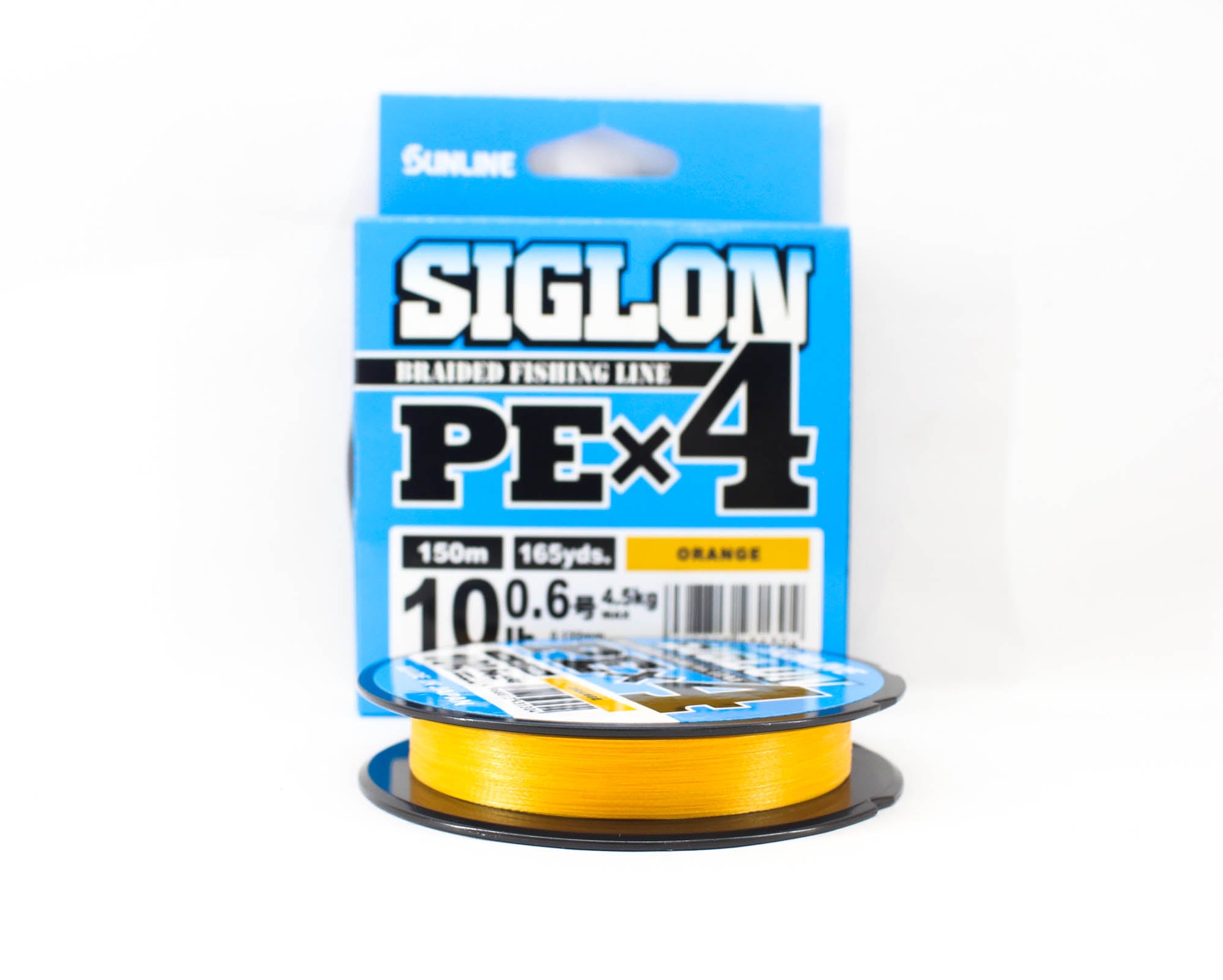 Sunline P.E Line X4 Siglon 150M P.E 0.6 10LB Orange (1304)