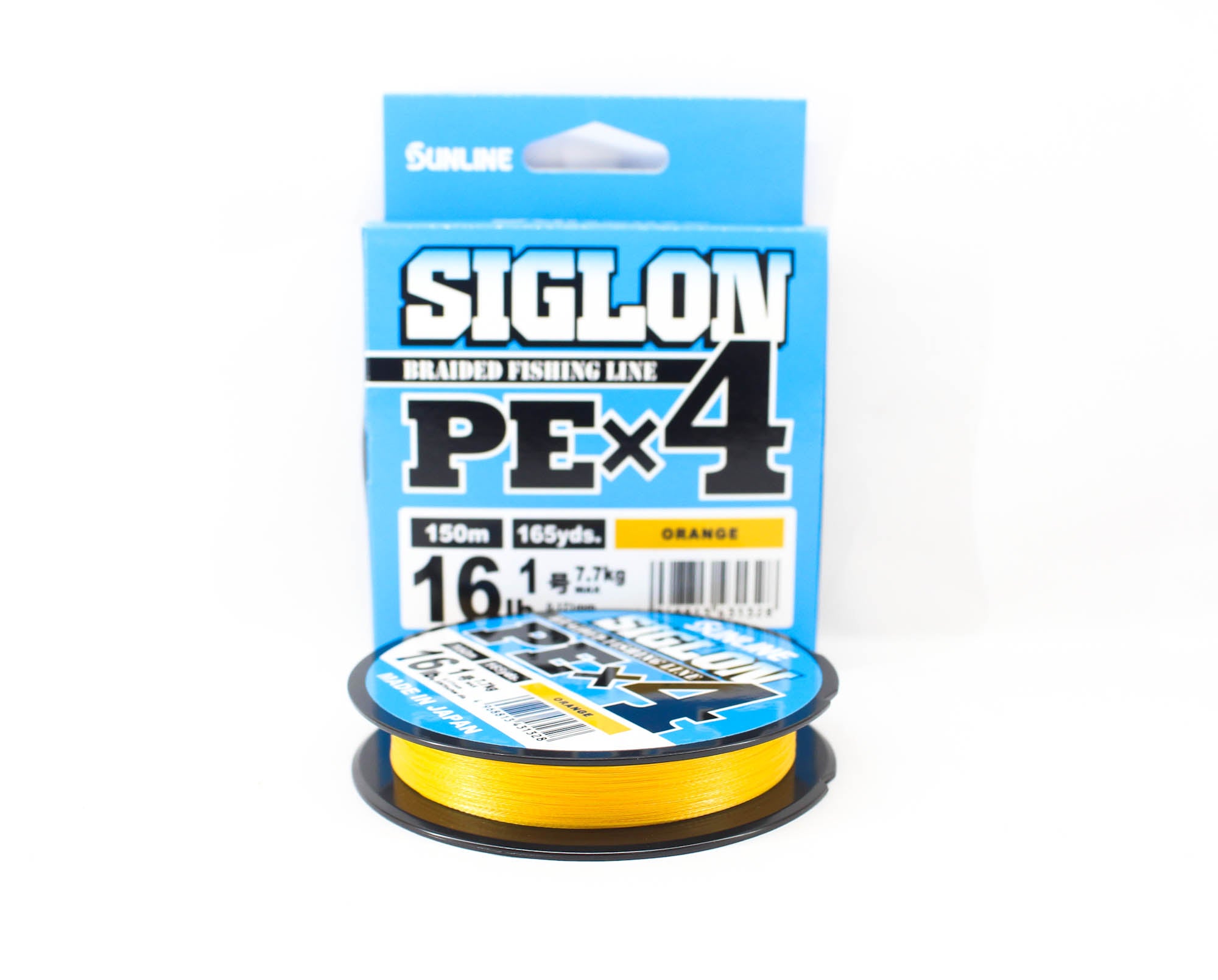 Sunline P.E Line X4 Siglon 150M P.E 1 16LB Orange (1328)
