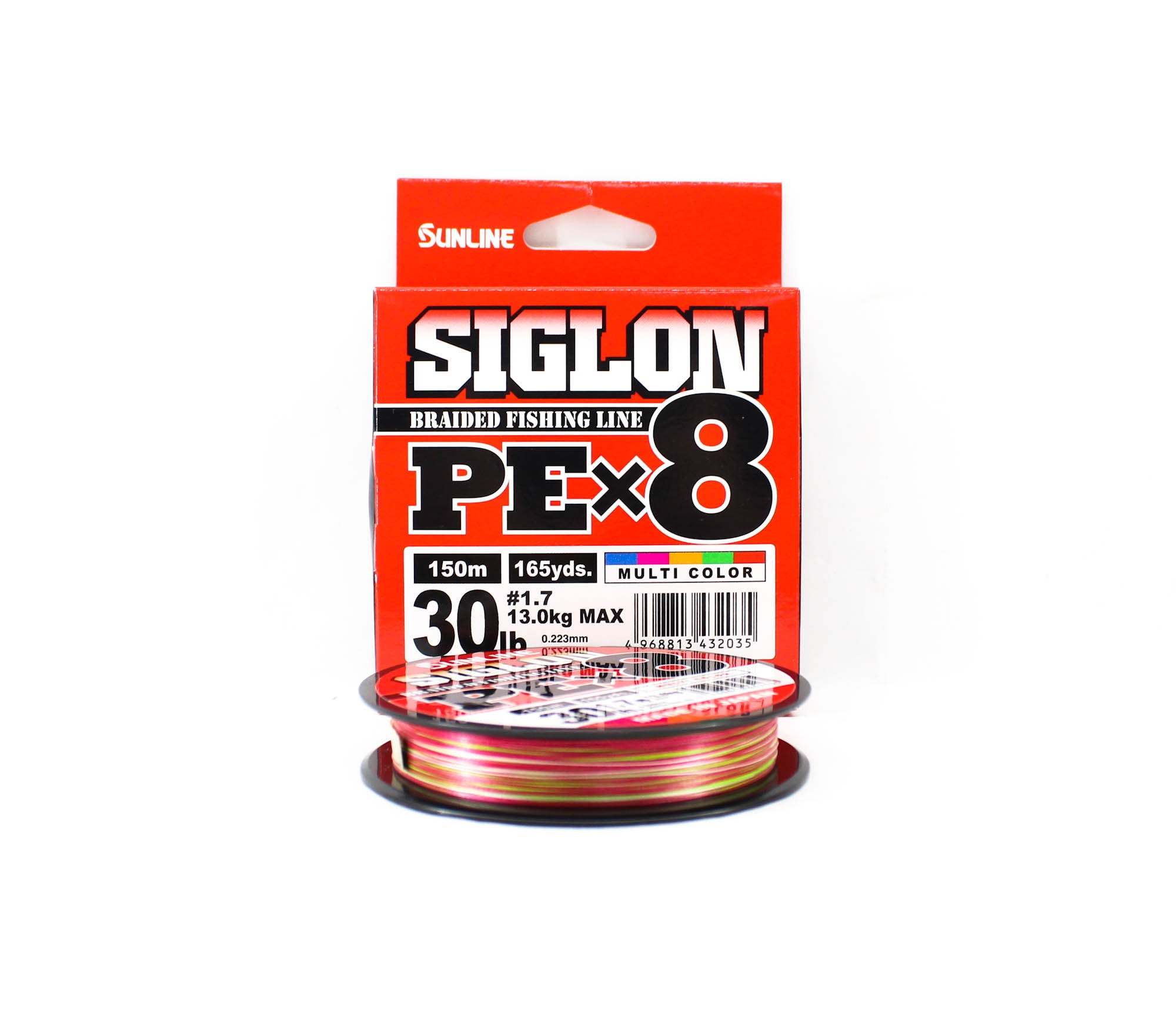 Sunline P.E Line X8 Siglon 150M P.E 1.7 30LB Multi (2035)