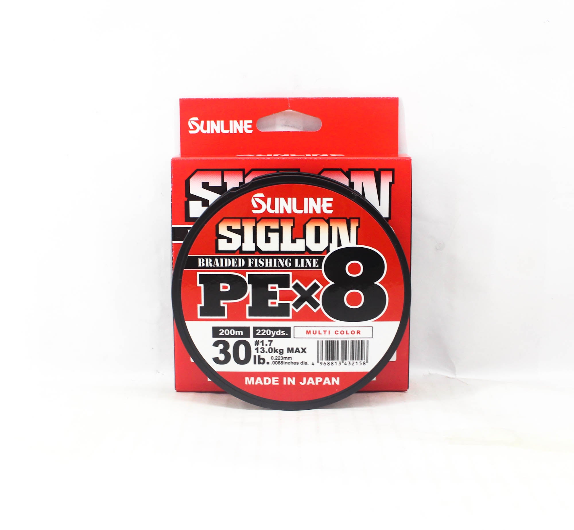 Sunline P.E Line X8 Siglon 200M P.E 1.7 30LB Multi (2158)