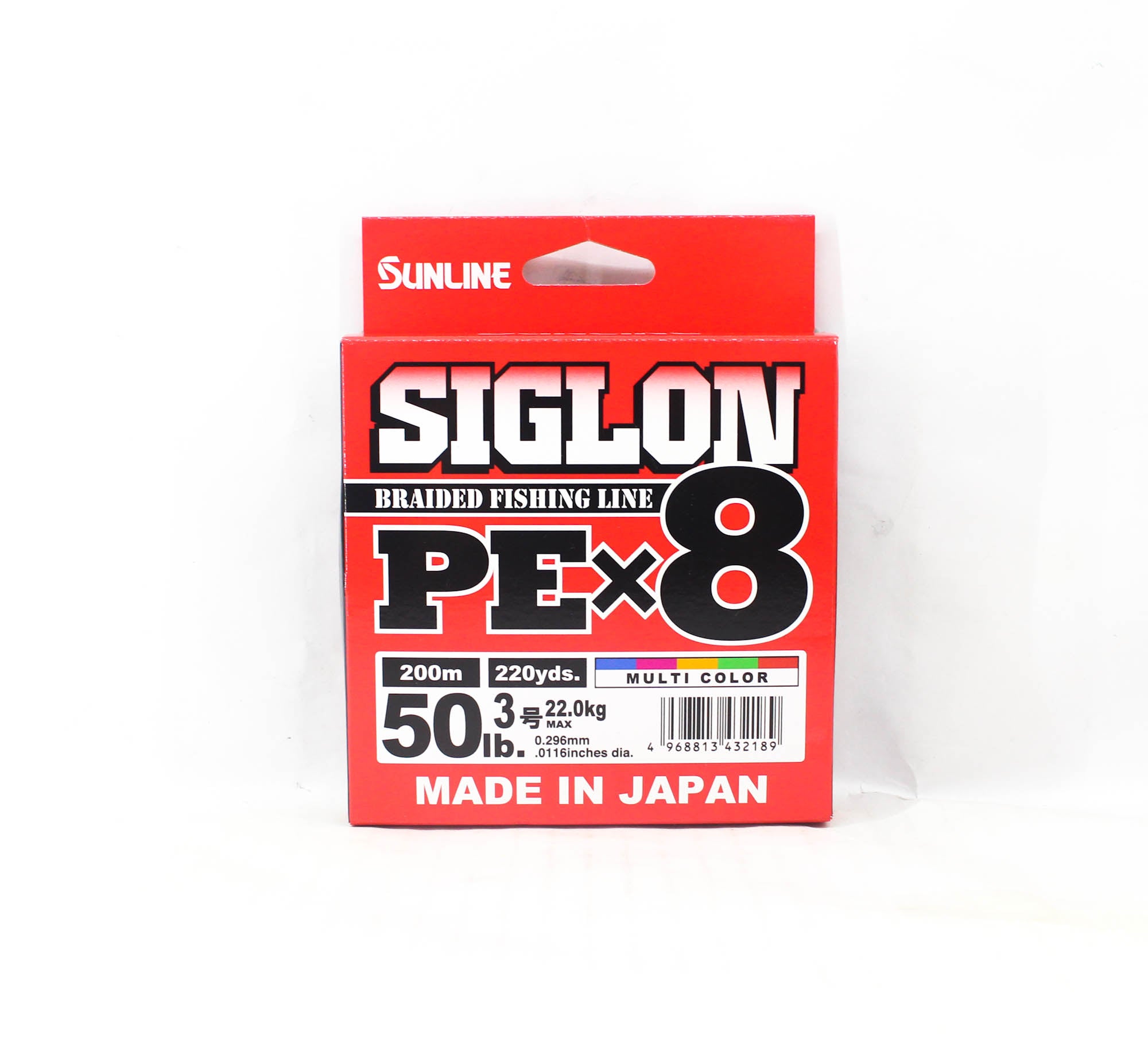 Sunline P.E Line X8 Siglon 200M P.E 3 50LB Multi (2189)
