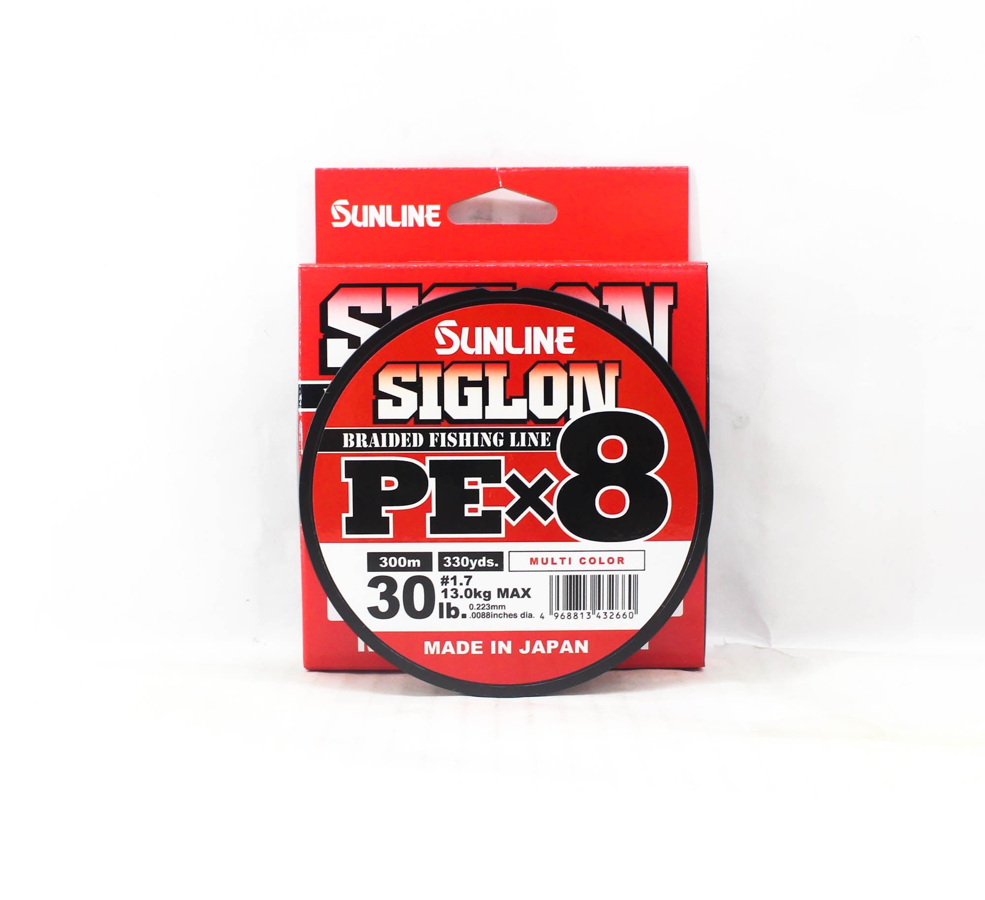 Sunline P.E Line X8 Siglon 300M P.E 1.7 30LB Multi (2660)