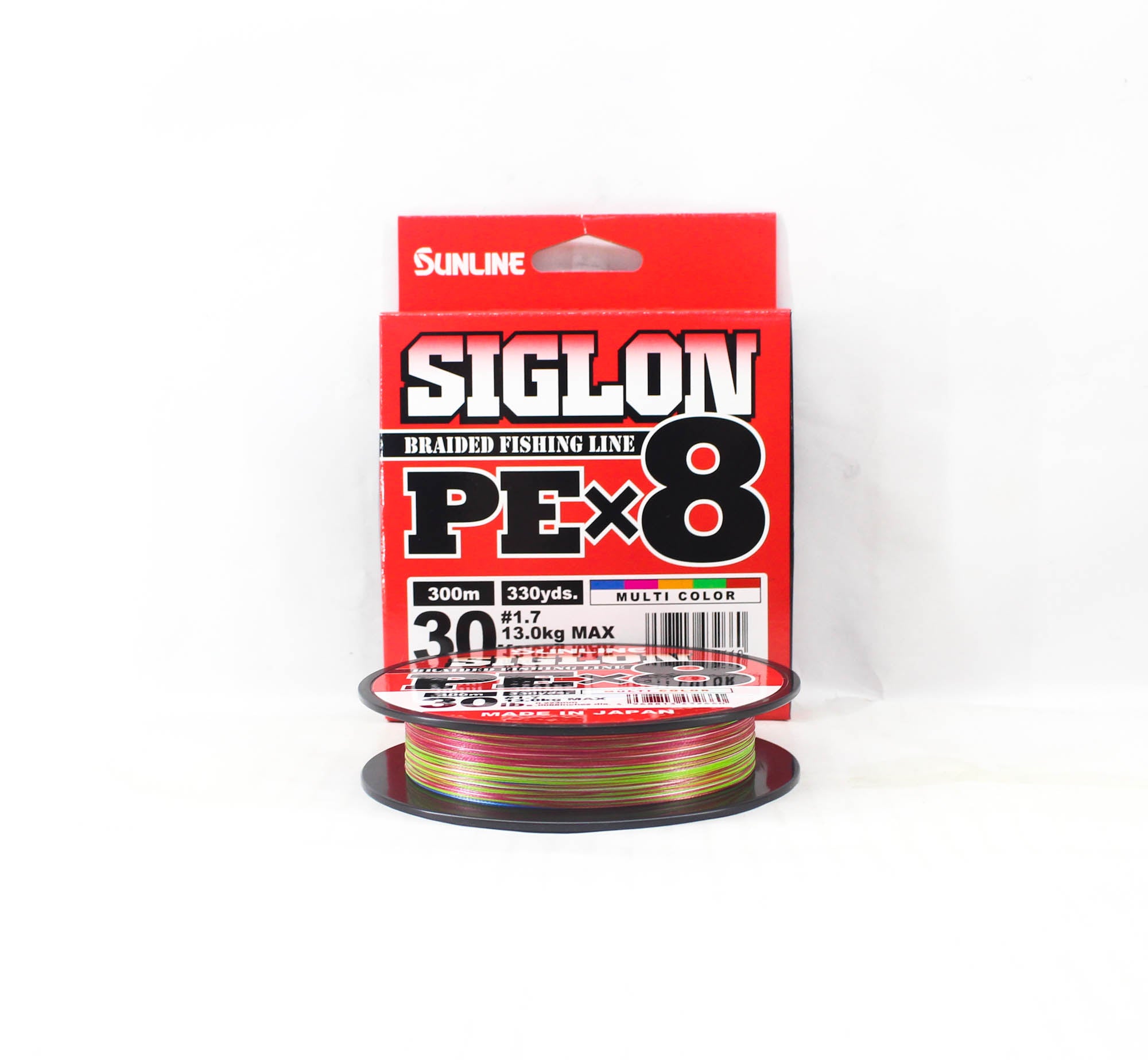 Sunline P.E Line X8 Siglon 300M P.E 1.7 30LB Multi (2660)