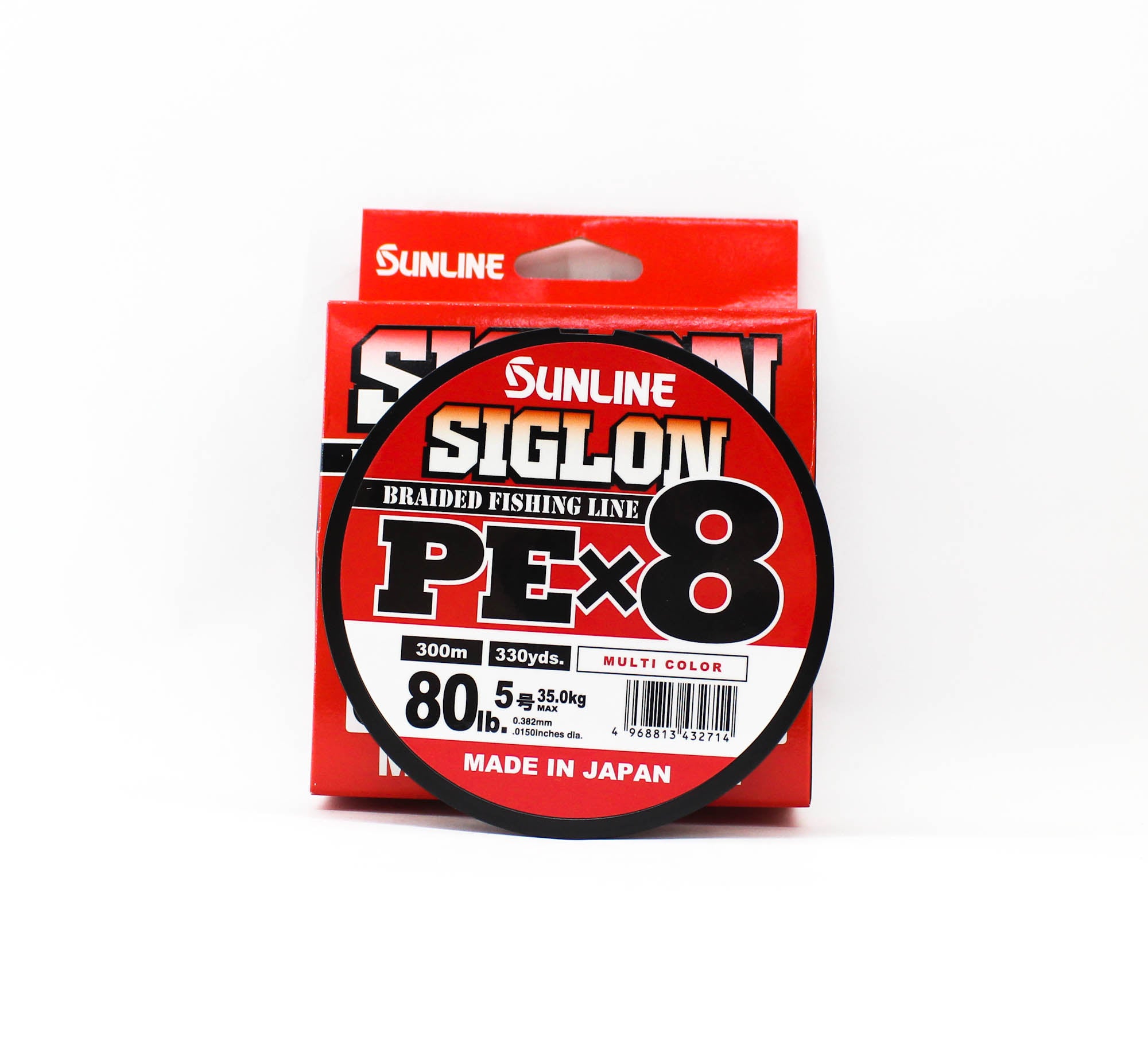 Sunline P.E Line X8 Siglon 300M P.E 5 80LB Multi (2714)
