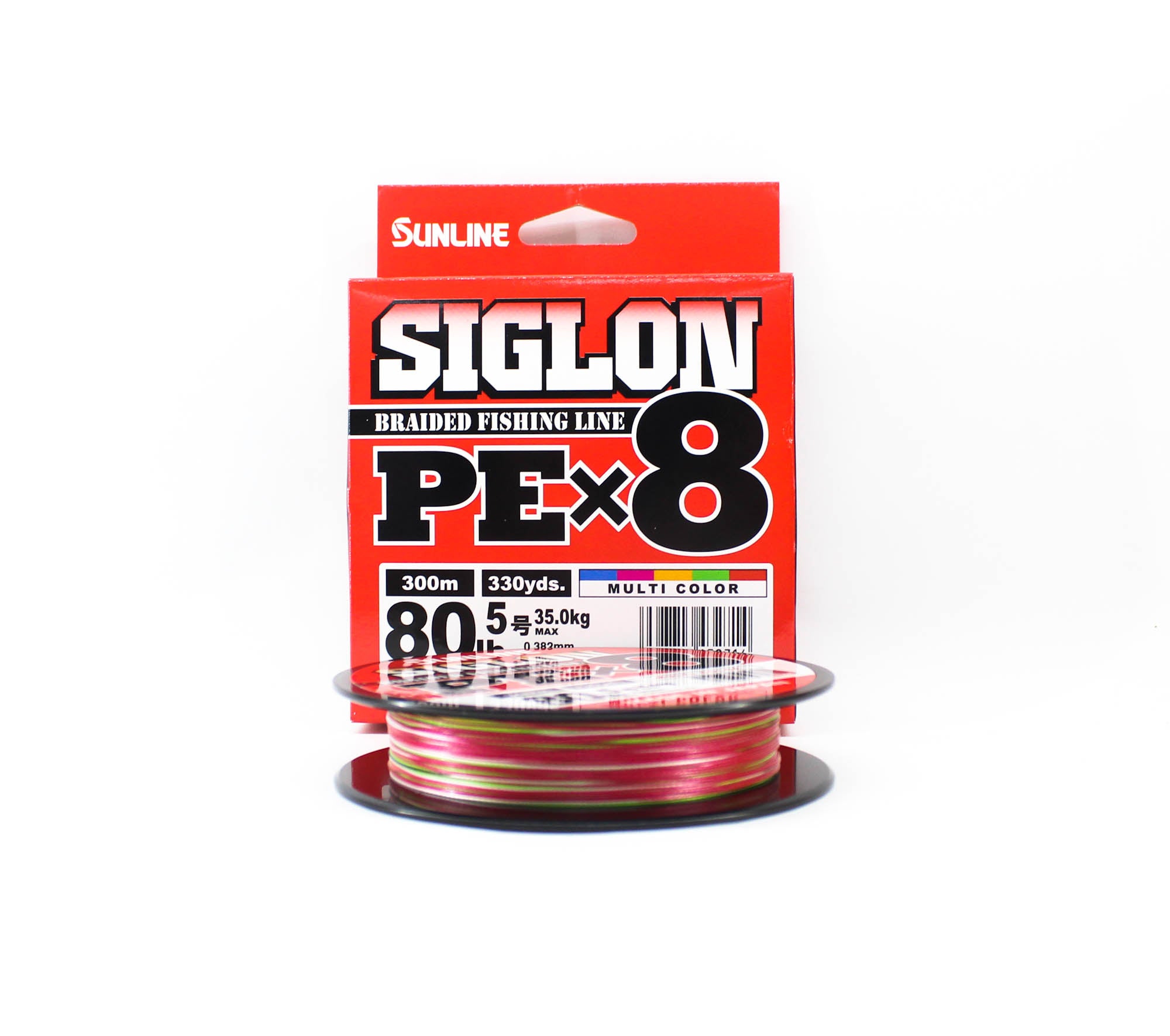 Sunline P.E Line X8 Siglon 300M P.E 5 80LB Multi (2714)