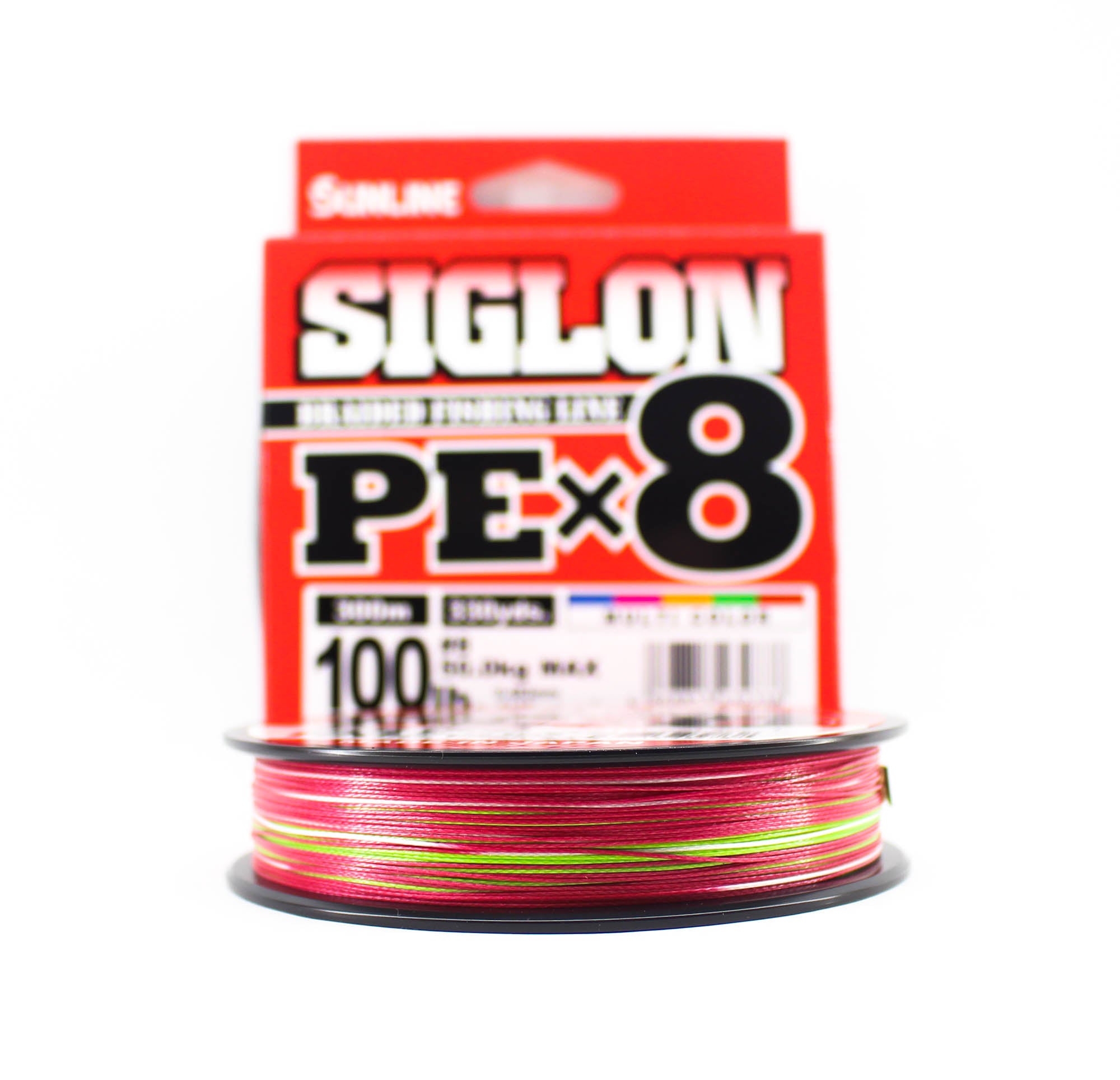 Sunline P.E Line X8 Siglon 300M P.E 8 100LB Multi (2738)