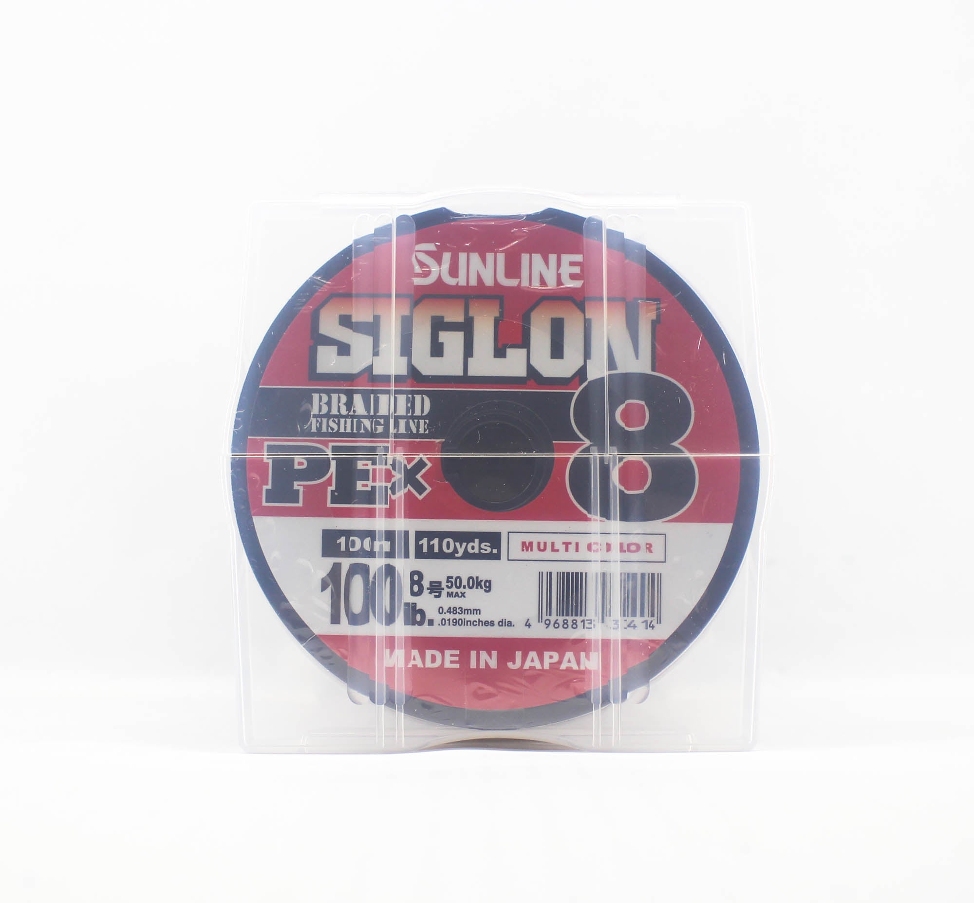 Sunline P.E Line X8 Siglon 1200M Connected P.E 8 100LB Multi Color (3414)