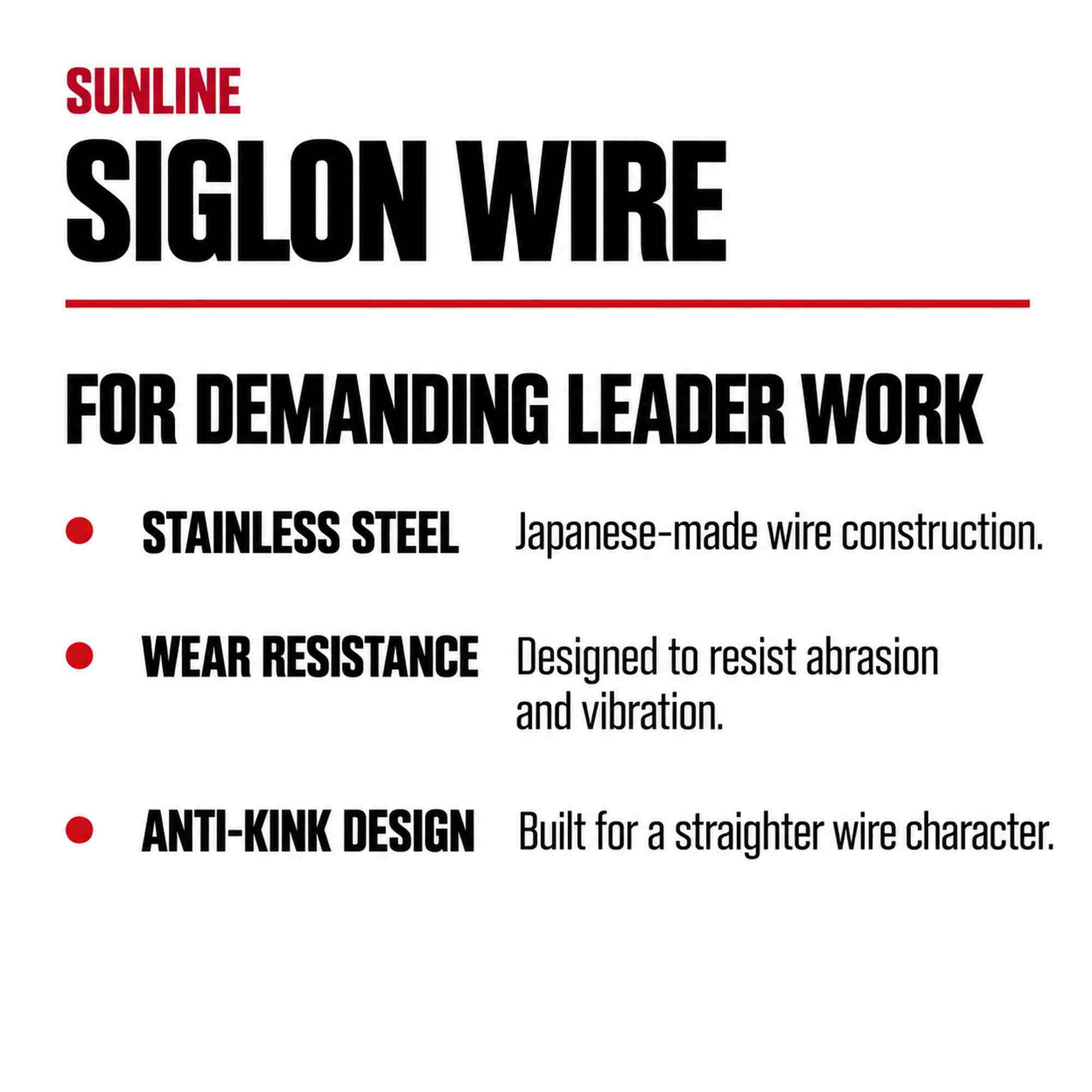 Sunline Siglon Wire Stainless 1x7 Clear Coat 10m 90lb (4497)