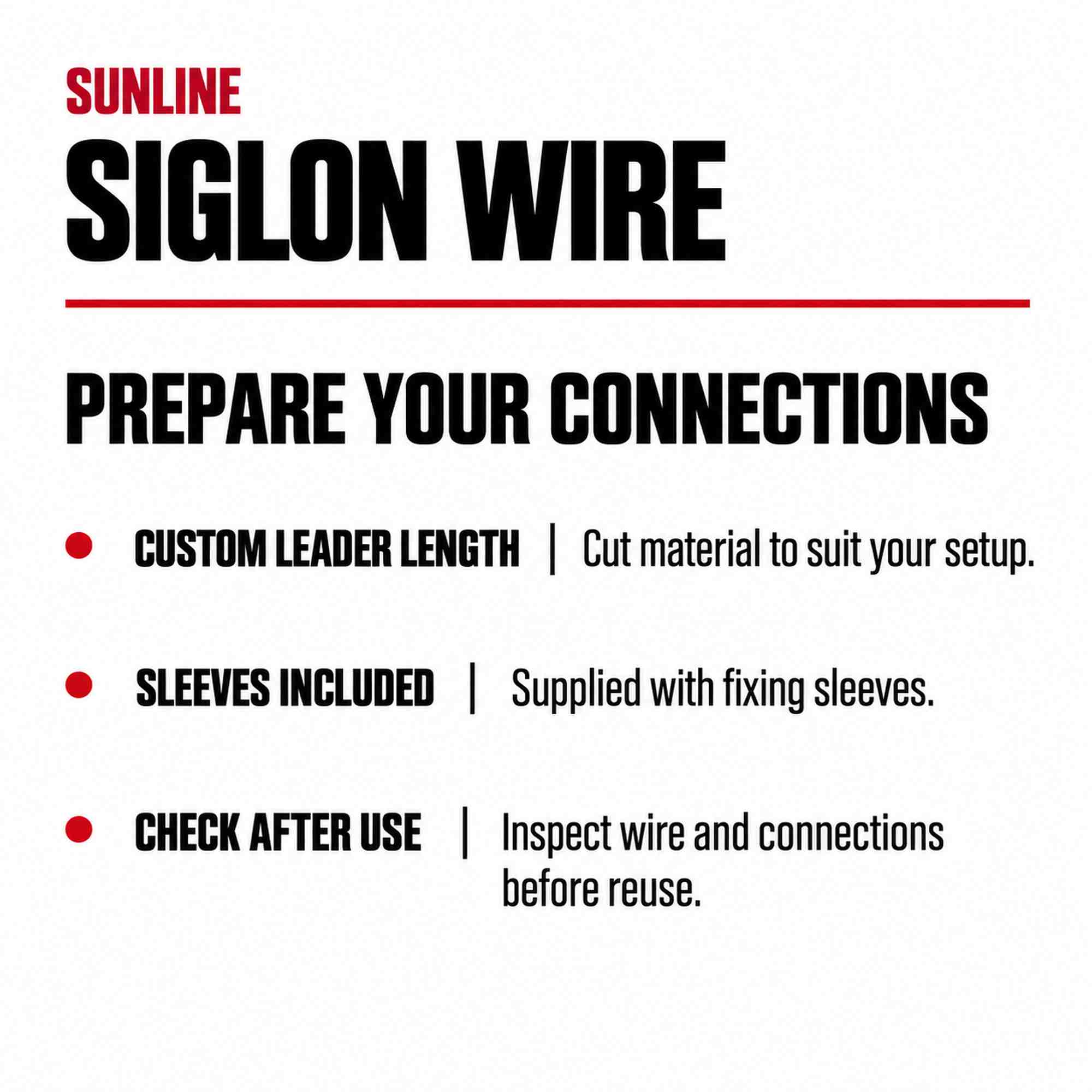 Sunline Siglon Wire Stainless 1x7 Clear Coat 10m 125lb (4510)