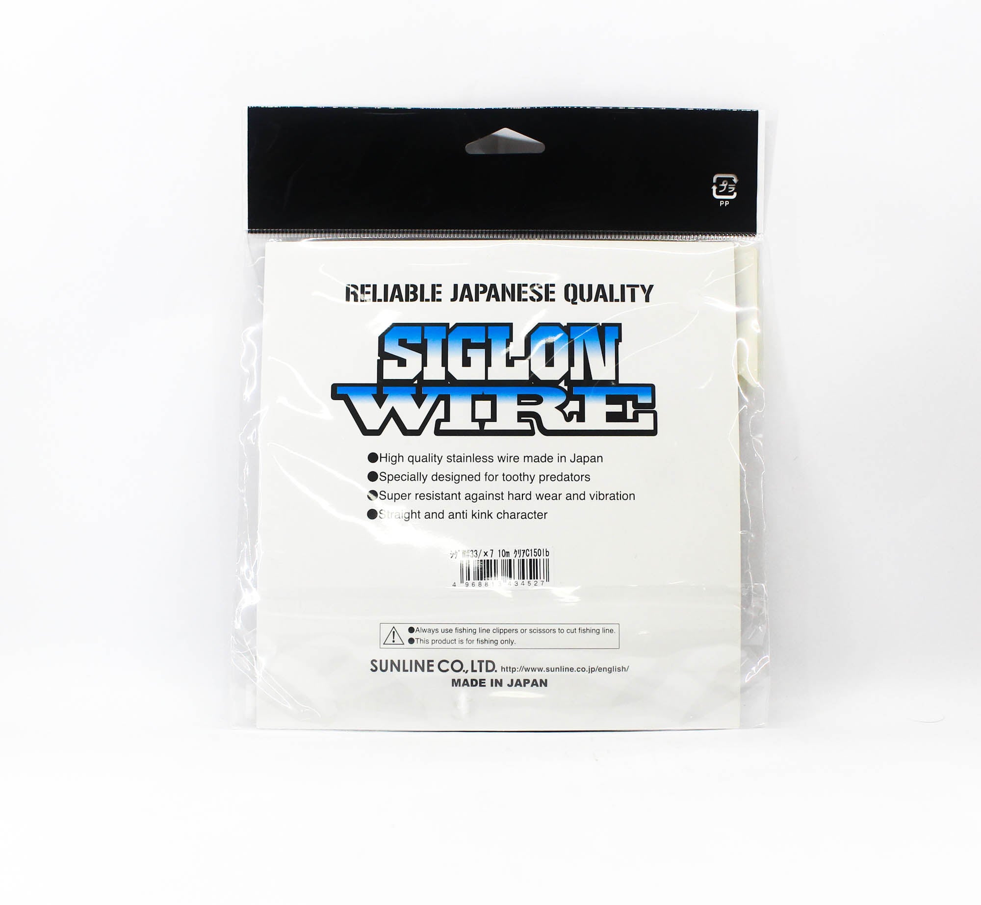 Sunline Siglon Wire Stainless 1x7 Clear Coat 10m 150lb (4527)