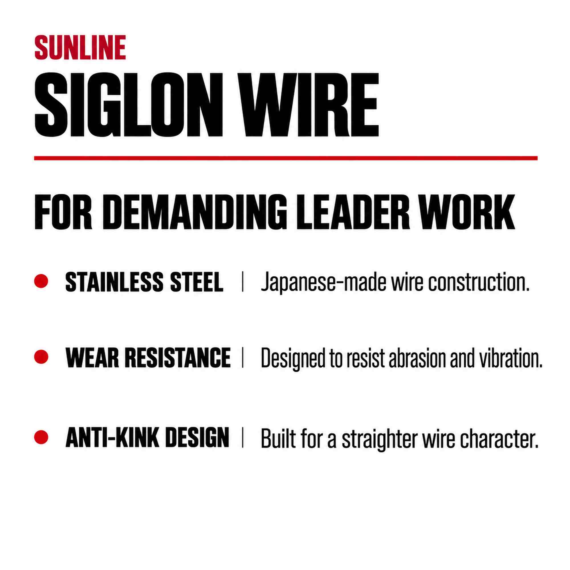 Sunline Siglon Wire Stainless 7x7 No Coat 10m 400lb (4572)