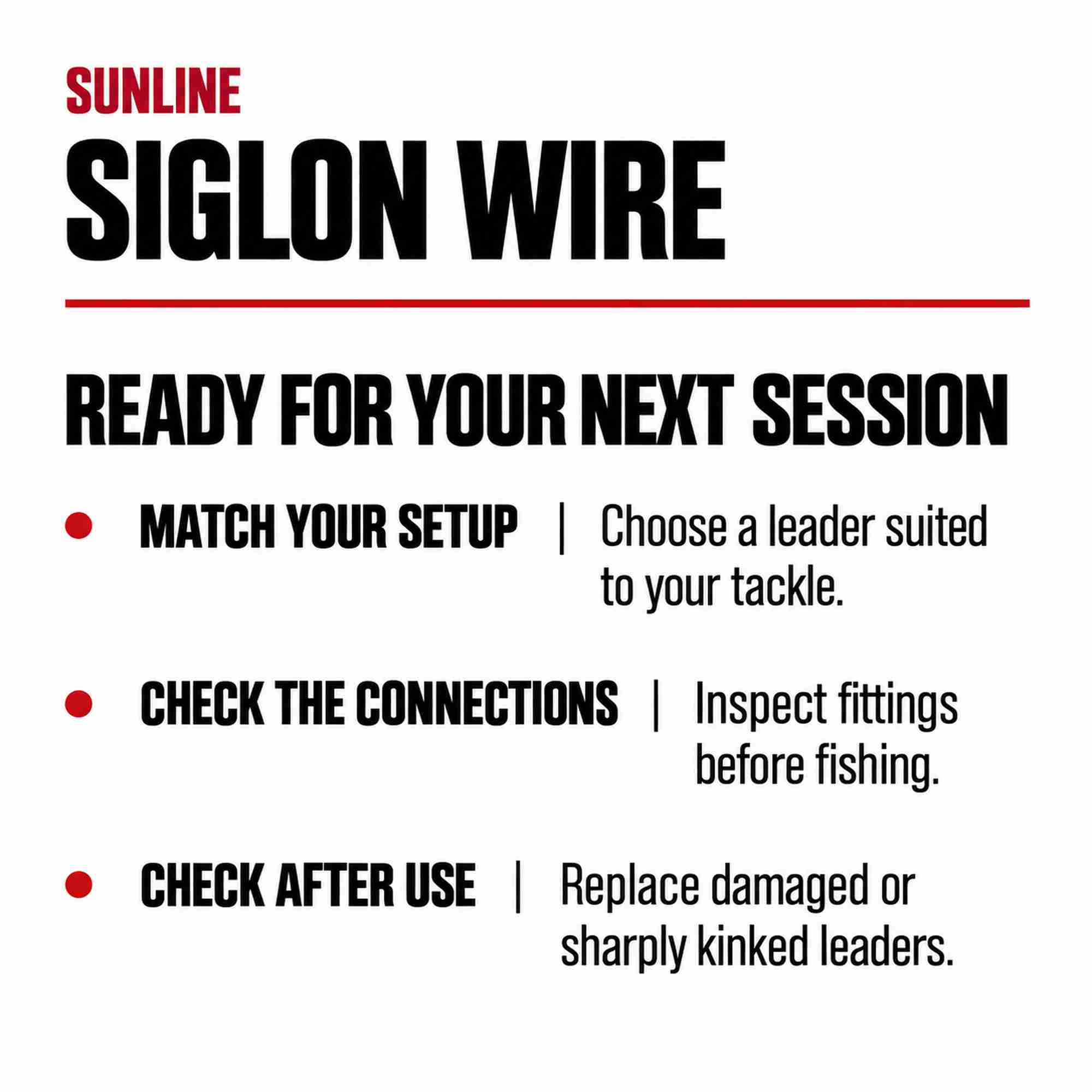 Sunline Siglon Wire Stainless 1x7 Black 30cm 40.5lb (5081)