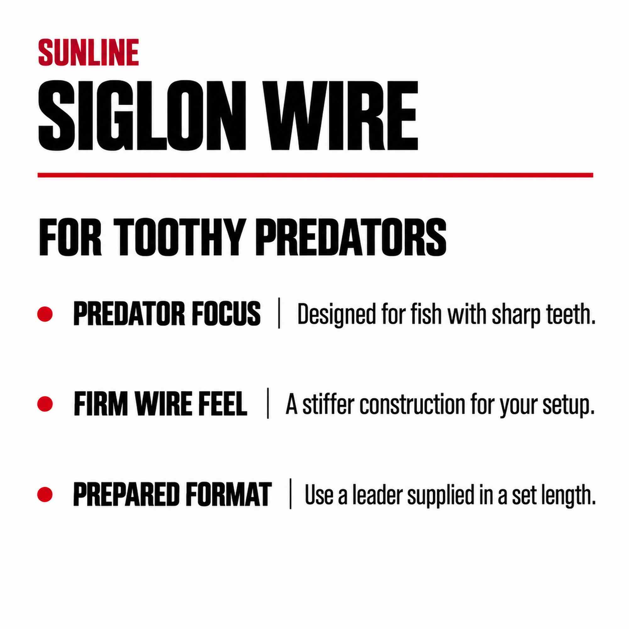 Sunline Siglon Wire Stainless 1x7 Black 50cm 34.1lb (5173)