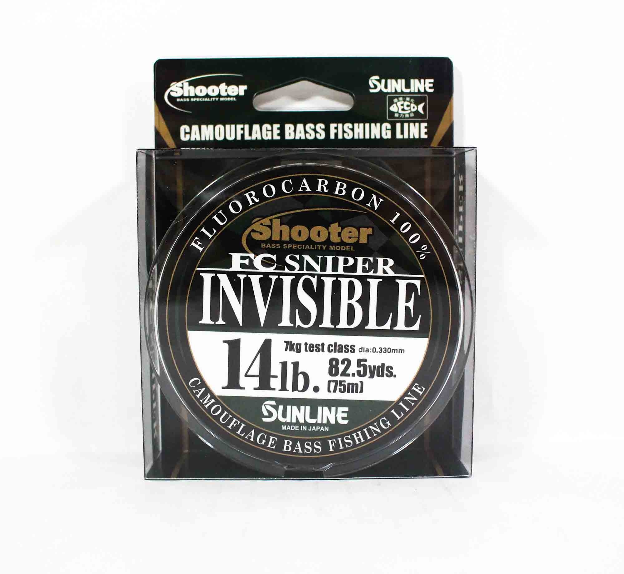Sunline Fluorocarbon Line FC Sniper Invisible 75m 14lb 0.33mm (2223)