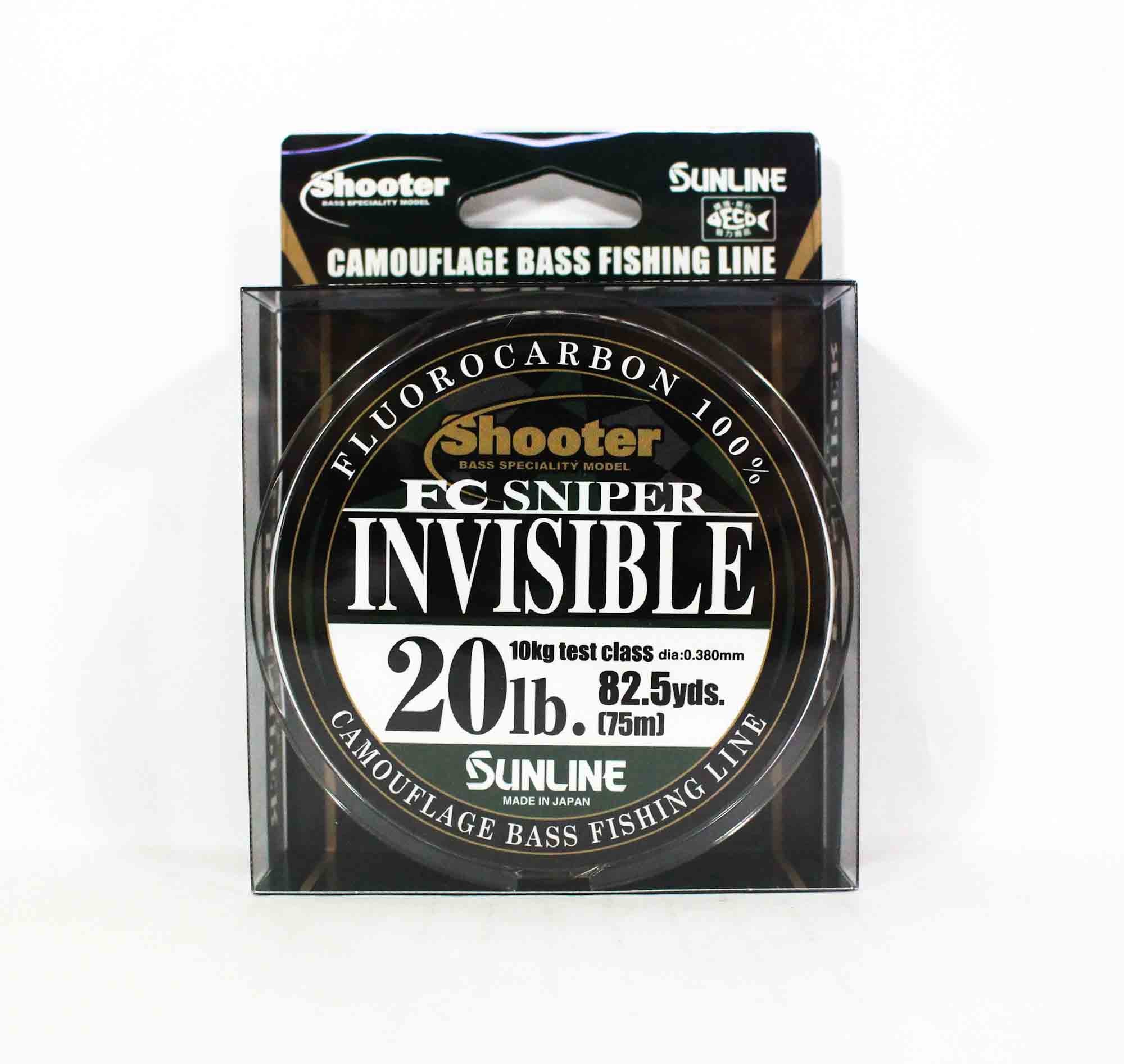 Sunline Fluorocarbon Line FC Sniper Invisible 75m 20lb 0.38mm (2247)
