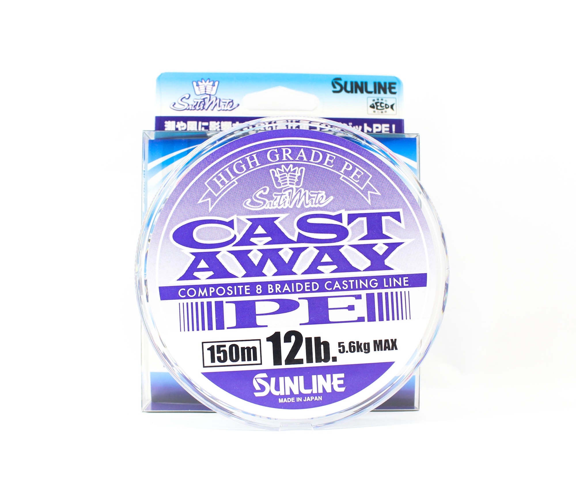 Sunline P.E Line Cast Away 150m P.E 1 12lb (4821)