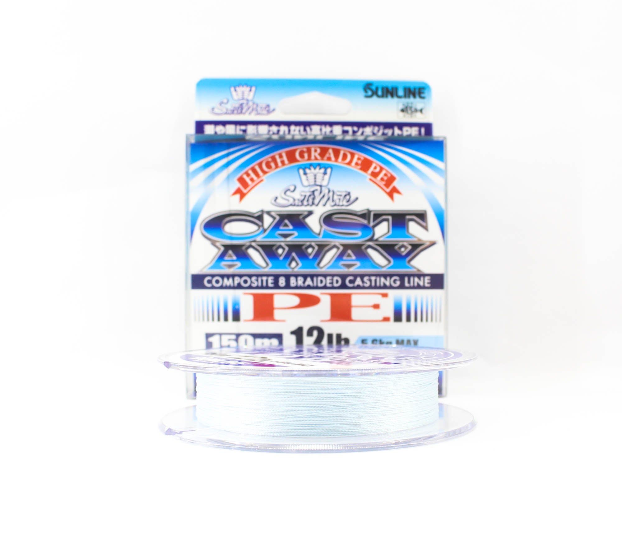 Sunline P.E Line Cast Away 150m P.E 1 12lb (4821)