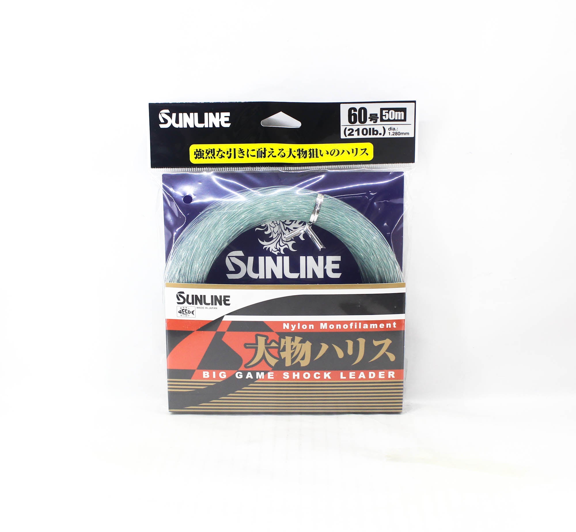 Sunline Nylon Leader Big Game Shock Leader 50m #60 210lb 1.28mm (6085)