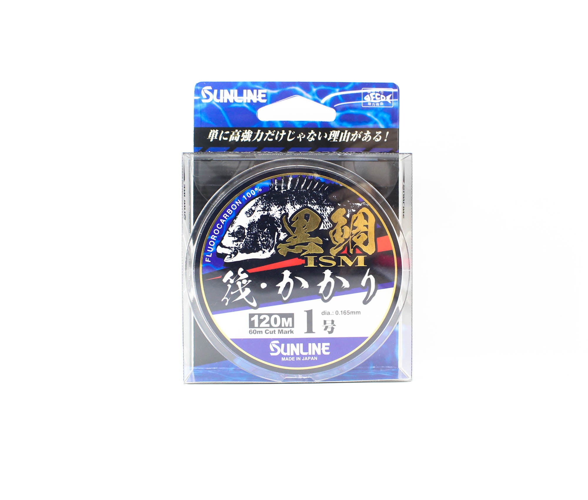 Sunline Fluorocarbon Kurodai ISM Bream Clear 120m #1 4lb 0.165mm (6511)