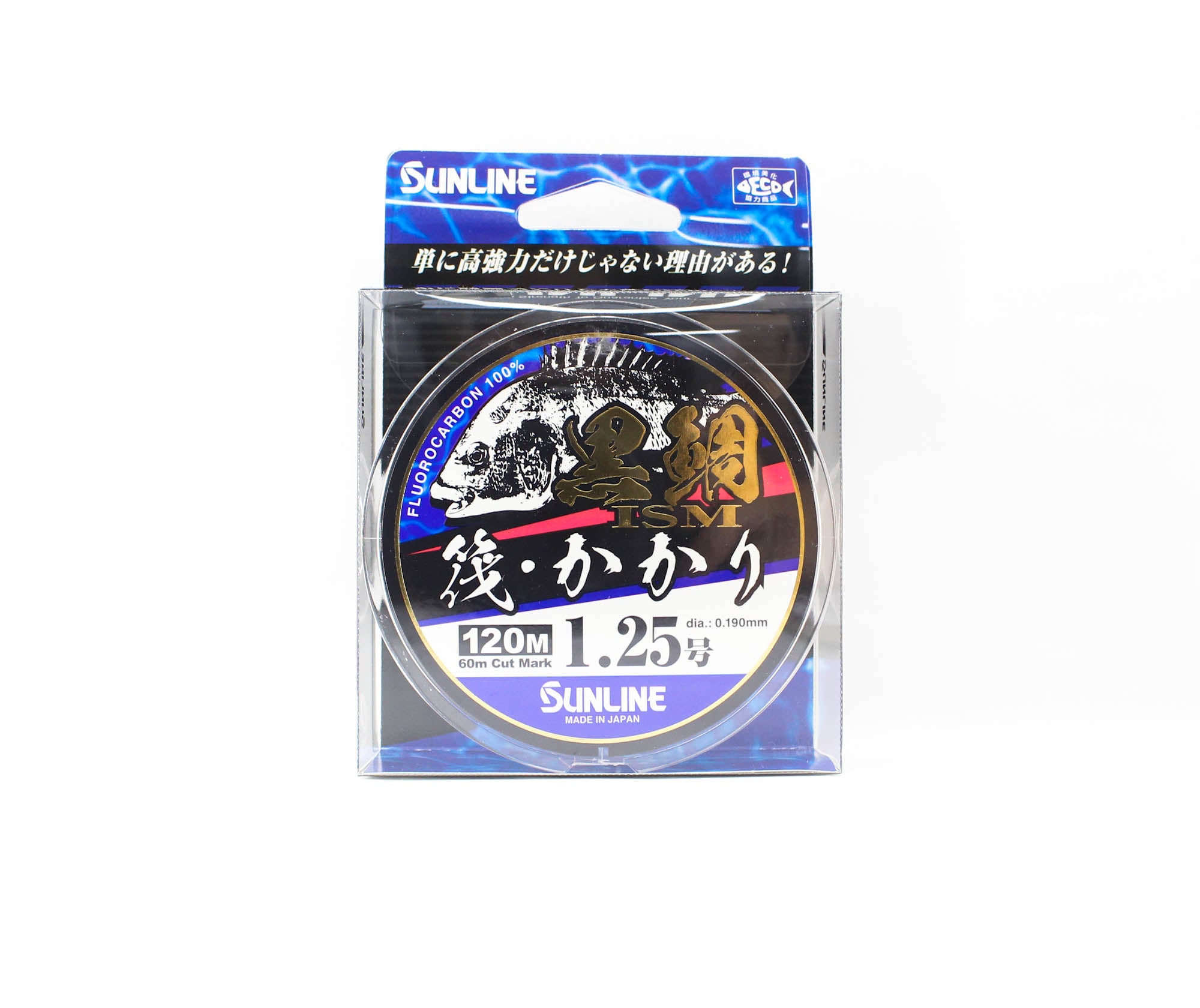 Sunline Fluorocarbon Kurodai ISM Bream Clear 120m #1.25 5lb 0.19mm (6528)
