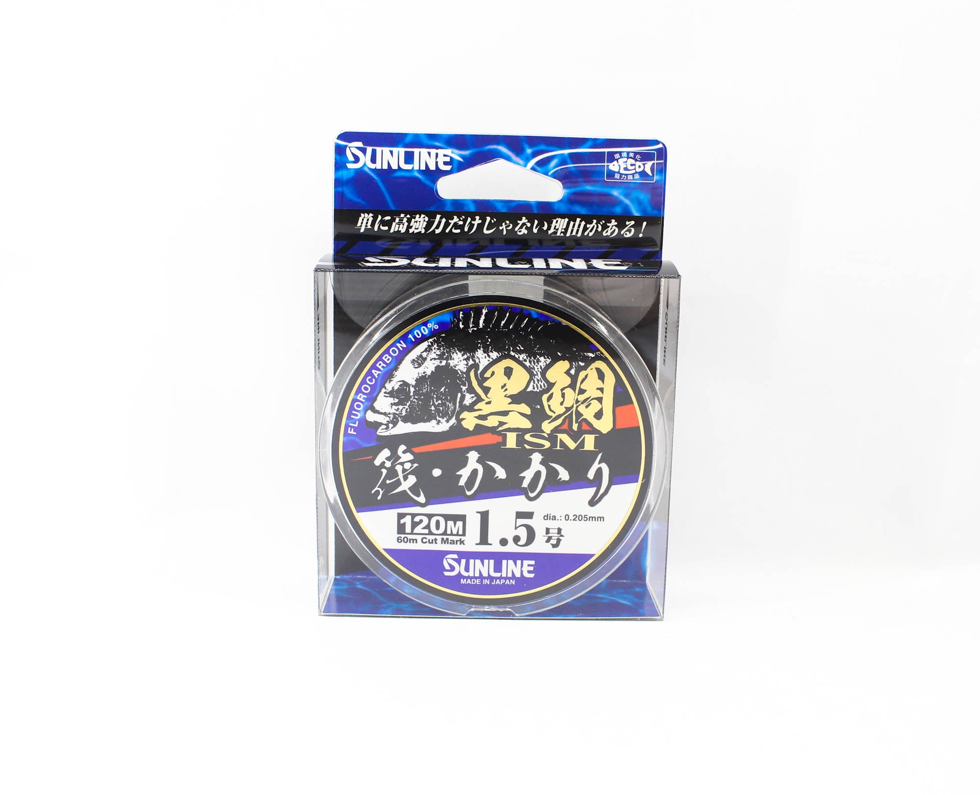 Sunline Fluorocarbon Kurodai ISM Bream Clear 120m #1.5 6lb 0.205mm (6535)