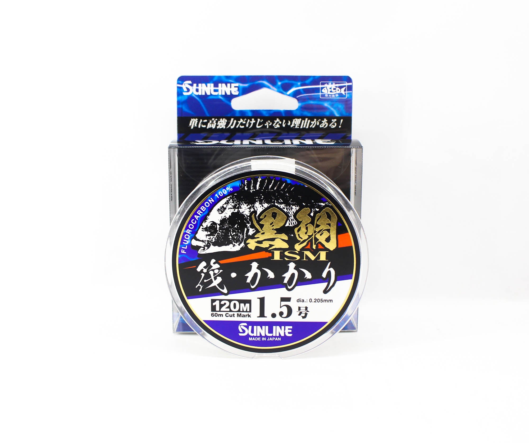 Sunline Fluorocarbon Kurodai ISM Bream Clear 120m #1.5 6lb 0.205mm (6535)