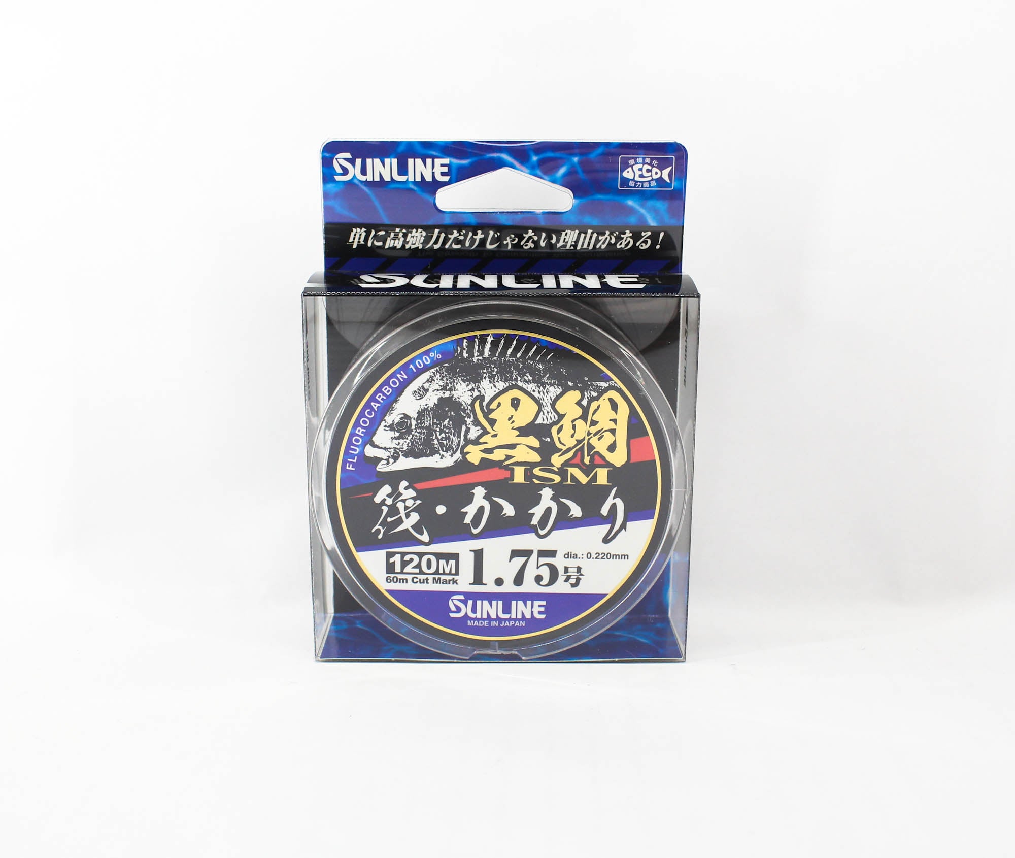 Sunline Fluorocarbon Kurodai ISM Bream Clear 120m #1.75 7lb 0.22mm (6542)