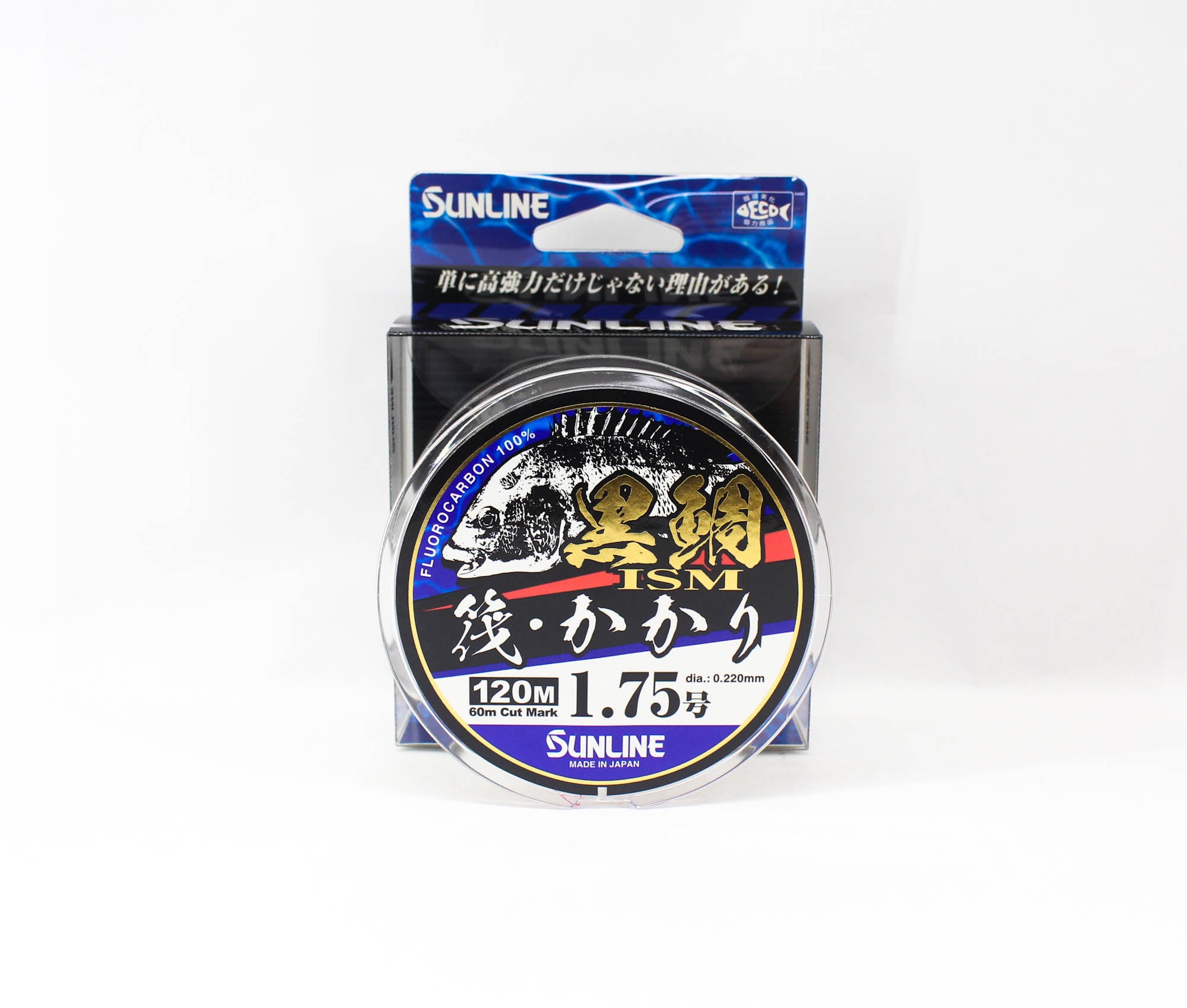 Sunline Fluorocarbon Kurodai ISM Bream Clear 120m #1.75 7lb 0.22mm (6542)