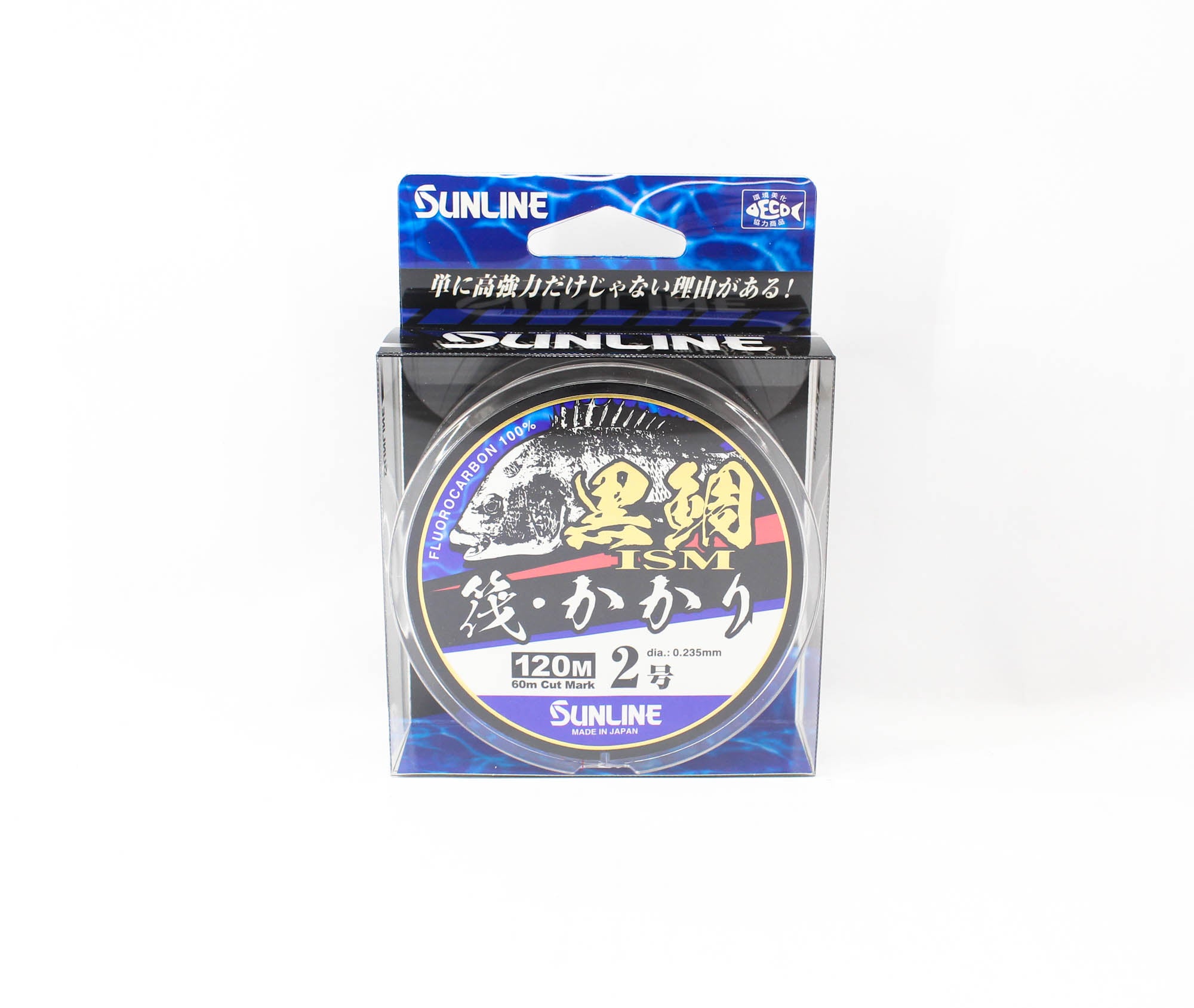 Sunline Fluorocarbon Kurodai ISM Bream Clear 120m #2 8lb 0.235mm (6559)