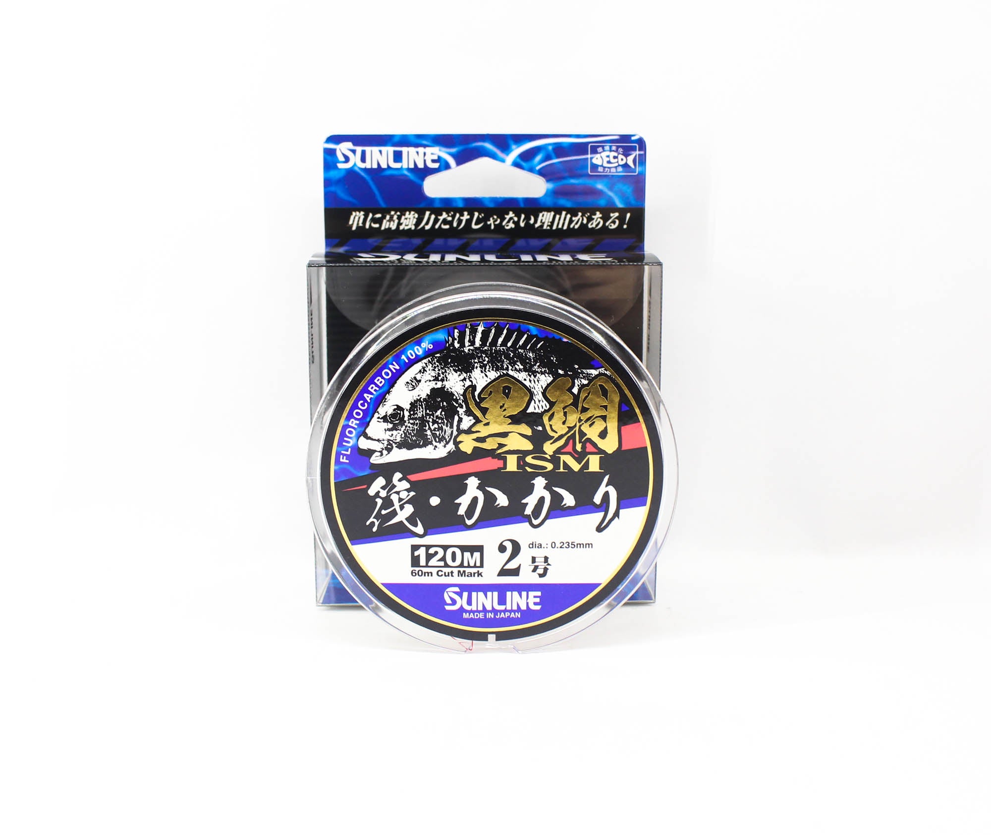 Sunline Fluorocarbon Kurodai ISM Bream Clear 120m #2 8lb 0.235mm (6559)