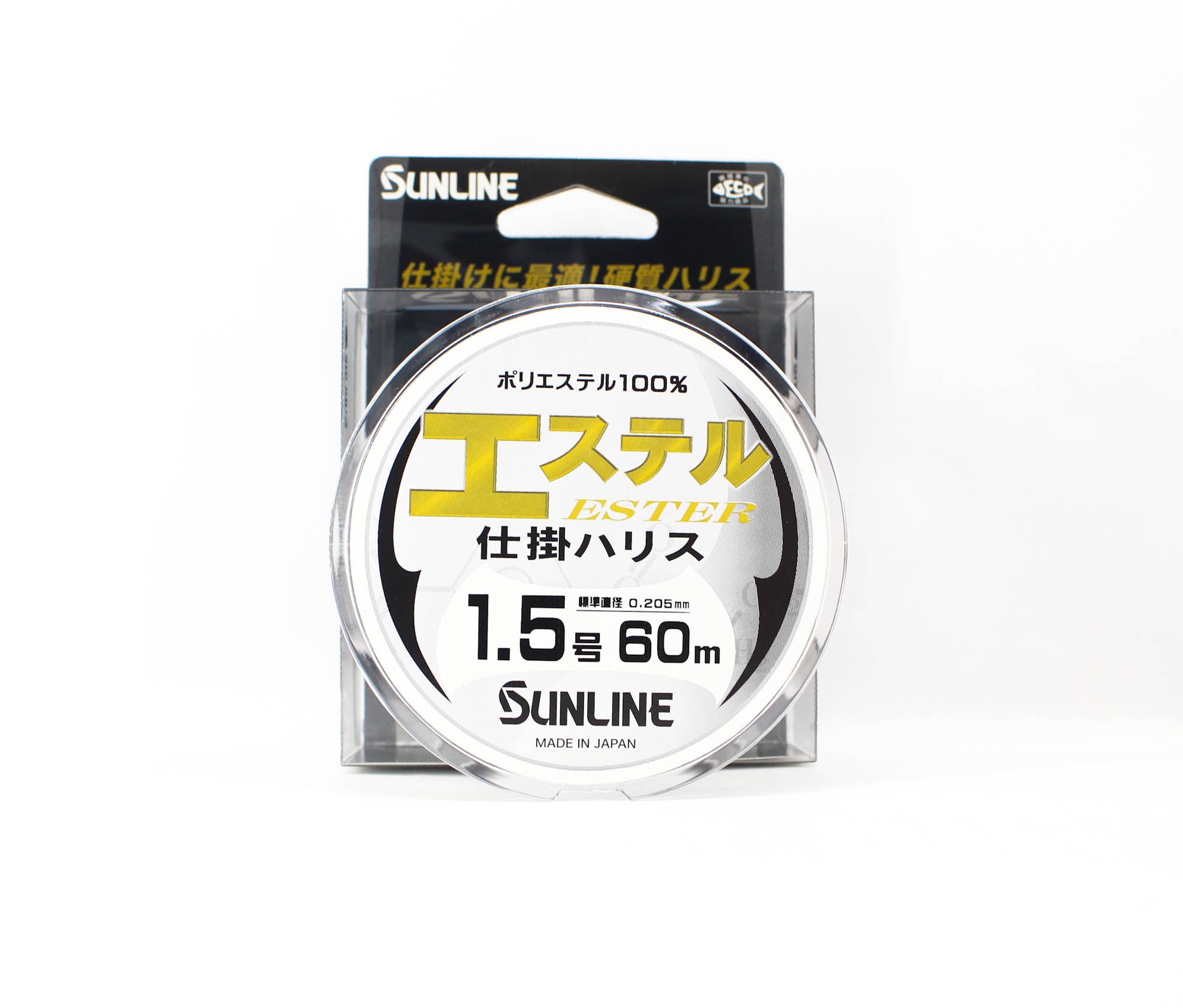 Sunline Ester Leader HG Clear 60m #1.5 6lb 0.205mm (6863)