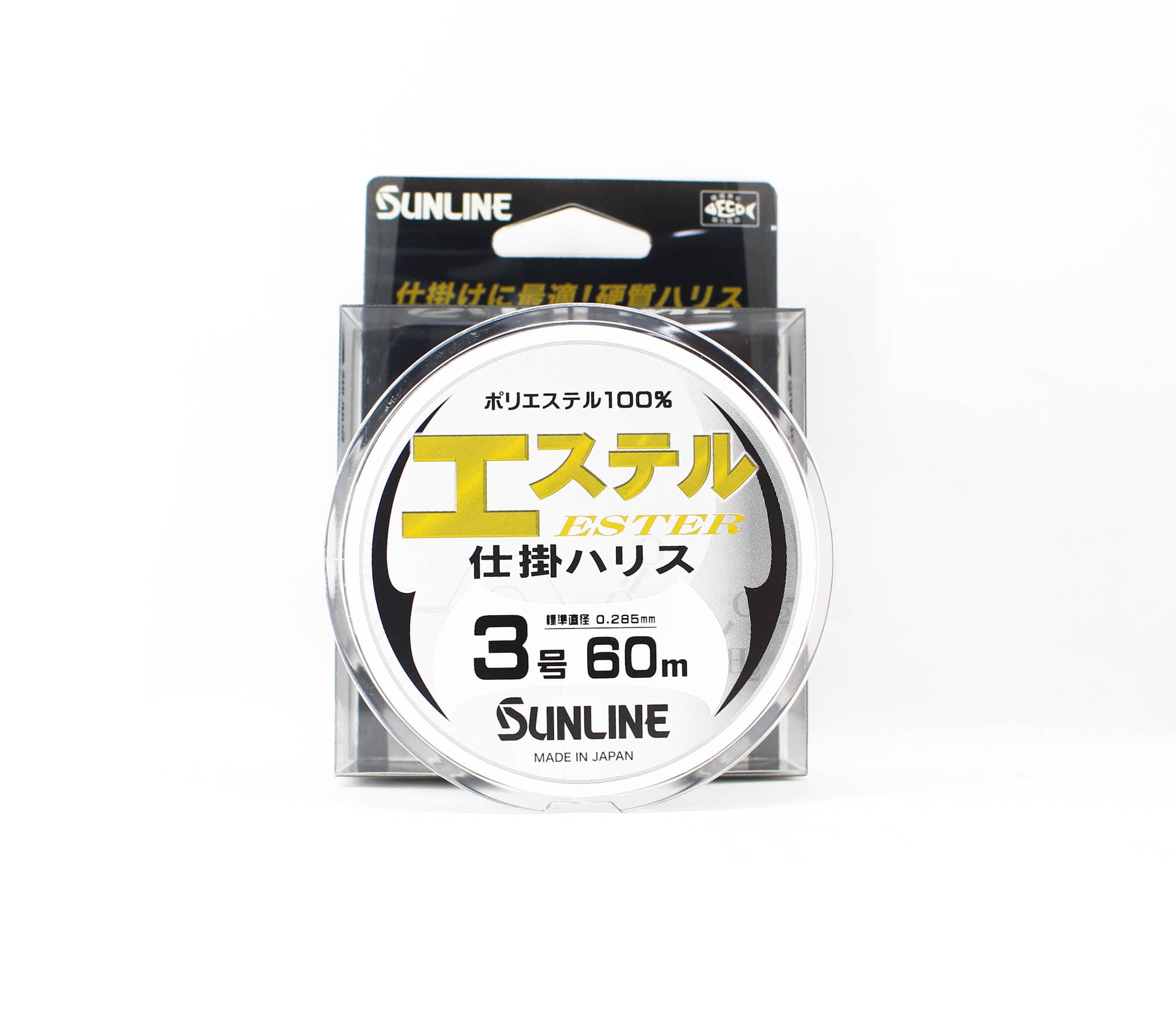 Sunline Ester Leader HG Clear 60m #3 12lb 0.285mm (6894)