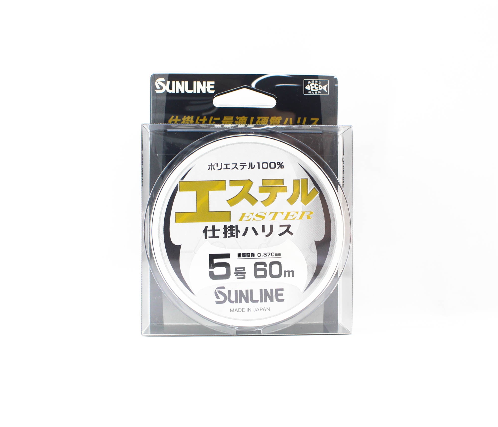 Sunline Ester Leader HG Clear 60m #5 20lb 0.37mm (6917)