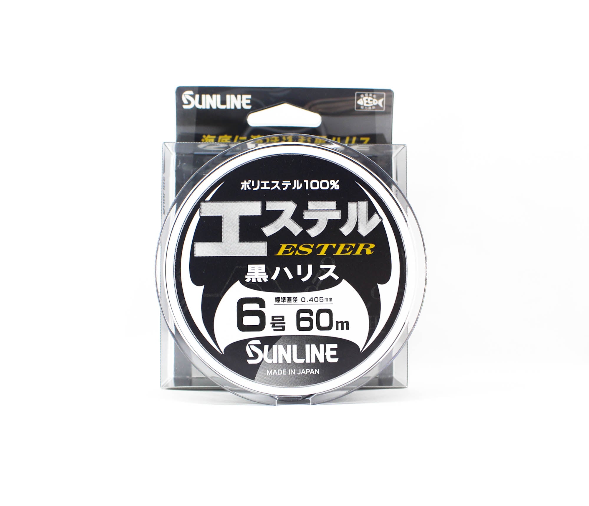 Sunline Ester Leader HG Black 60m #6 22lb 0.405mm (7006)