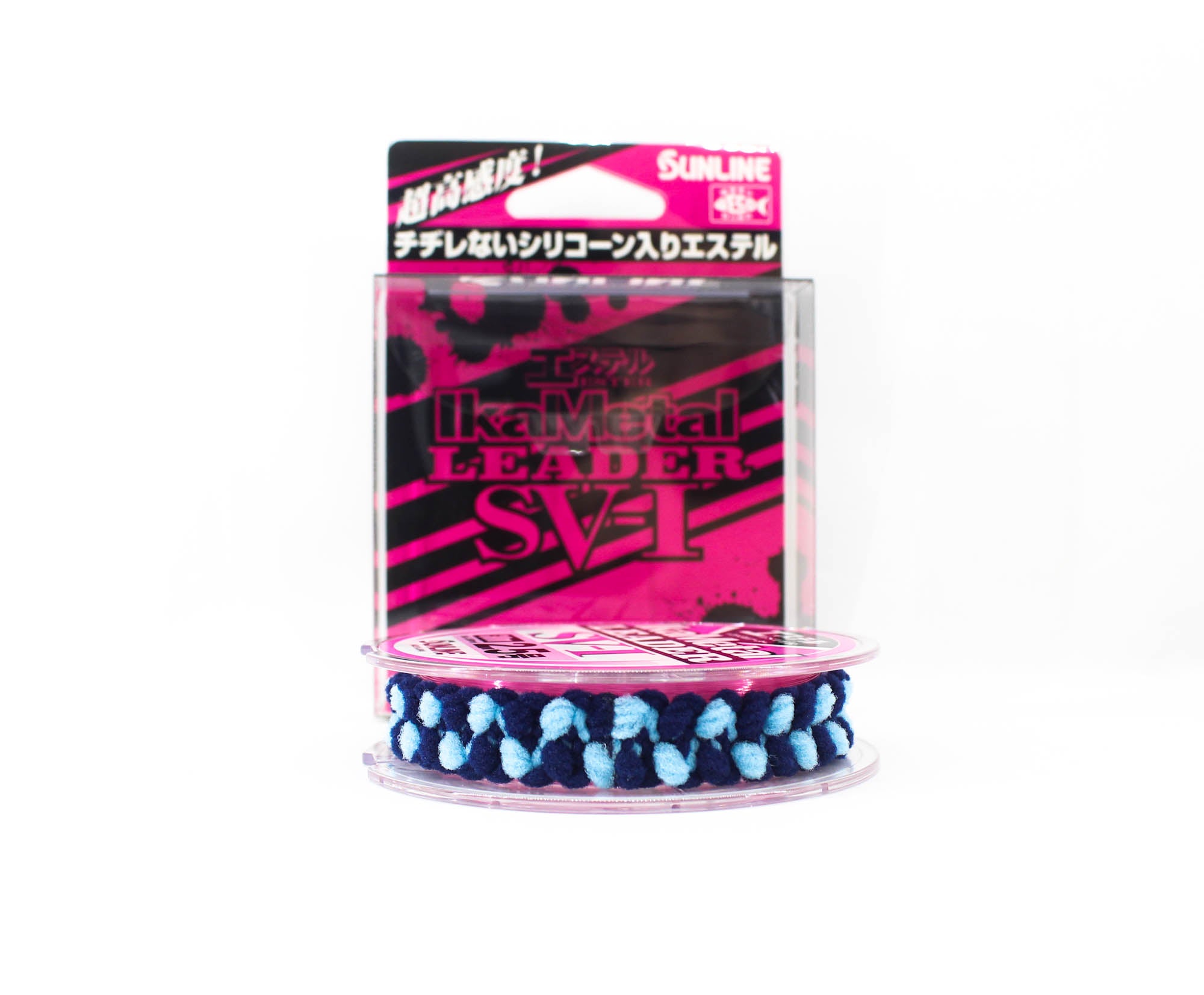 Sunline Ester Leader Ika Metal SV-1 Pink 30m #2.5 10lb 0.26mm (7969)