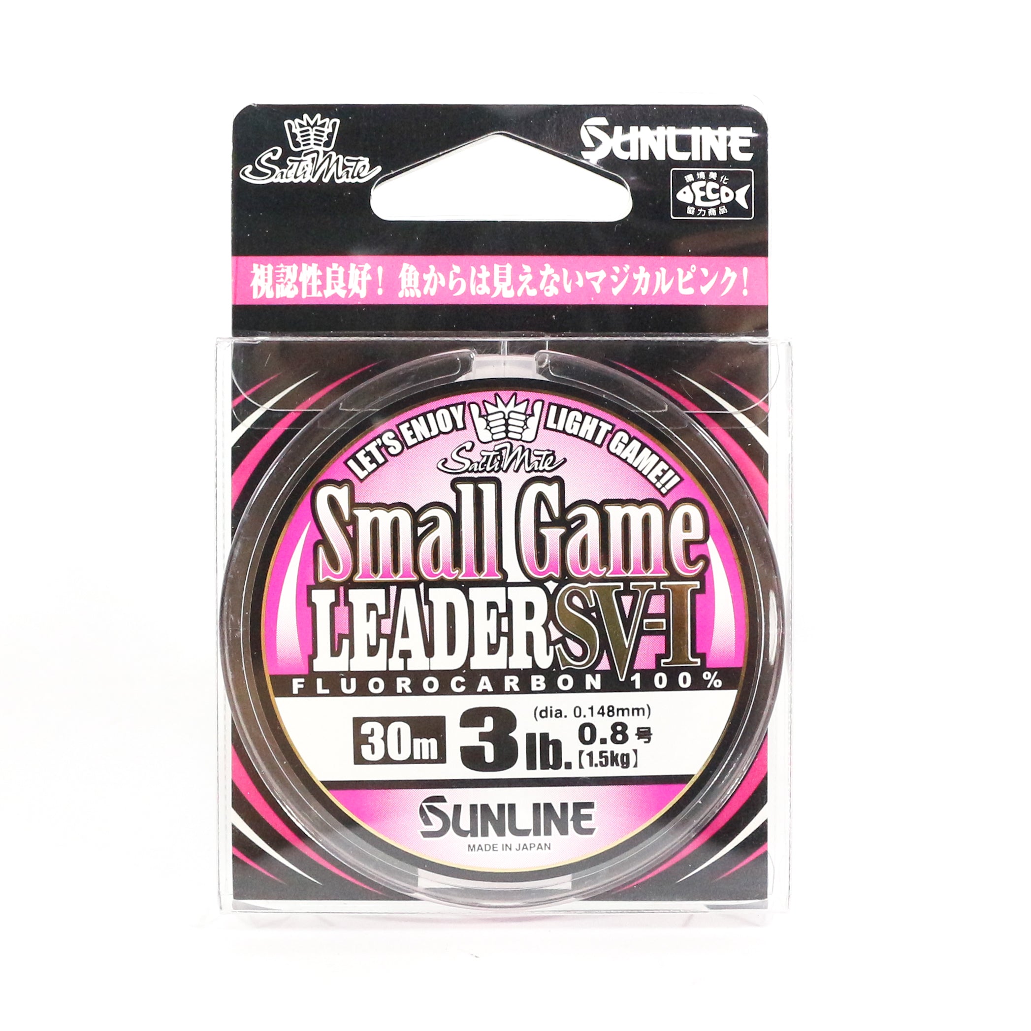 Sunline Fluorocarbon Leader Small Game SV-1 30m 3lb (8058)