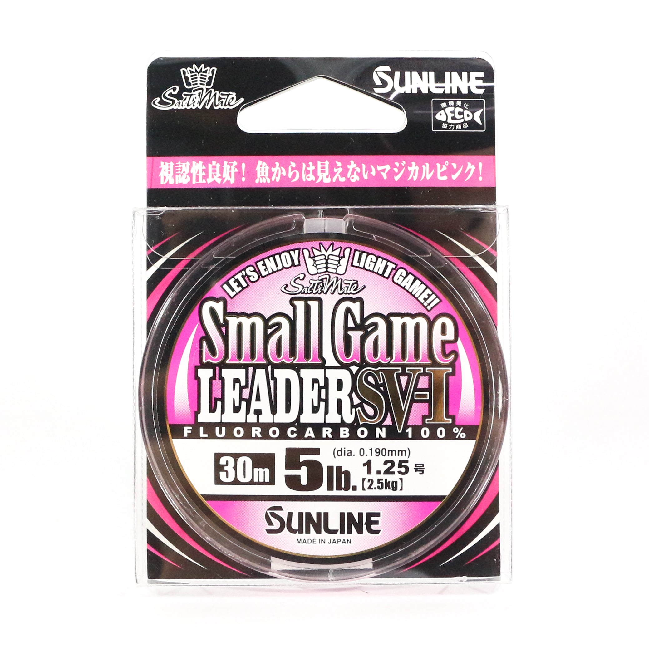 Sunline Fluorocarbon Leader Small Game SV-1 30m 5lb (8072)