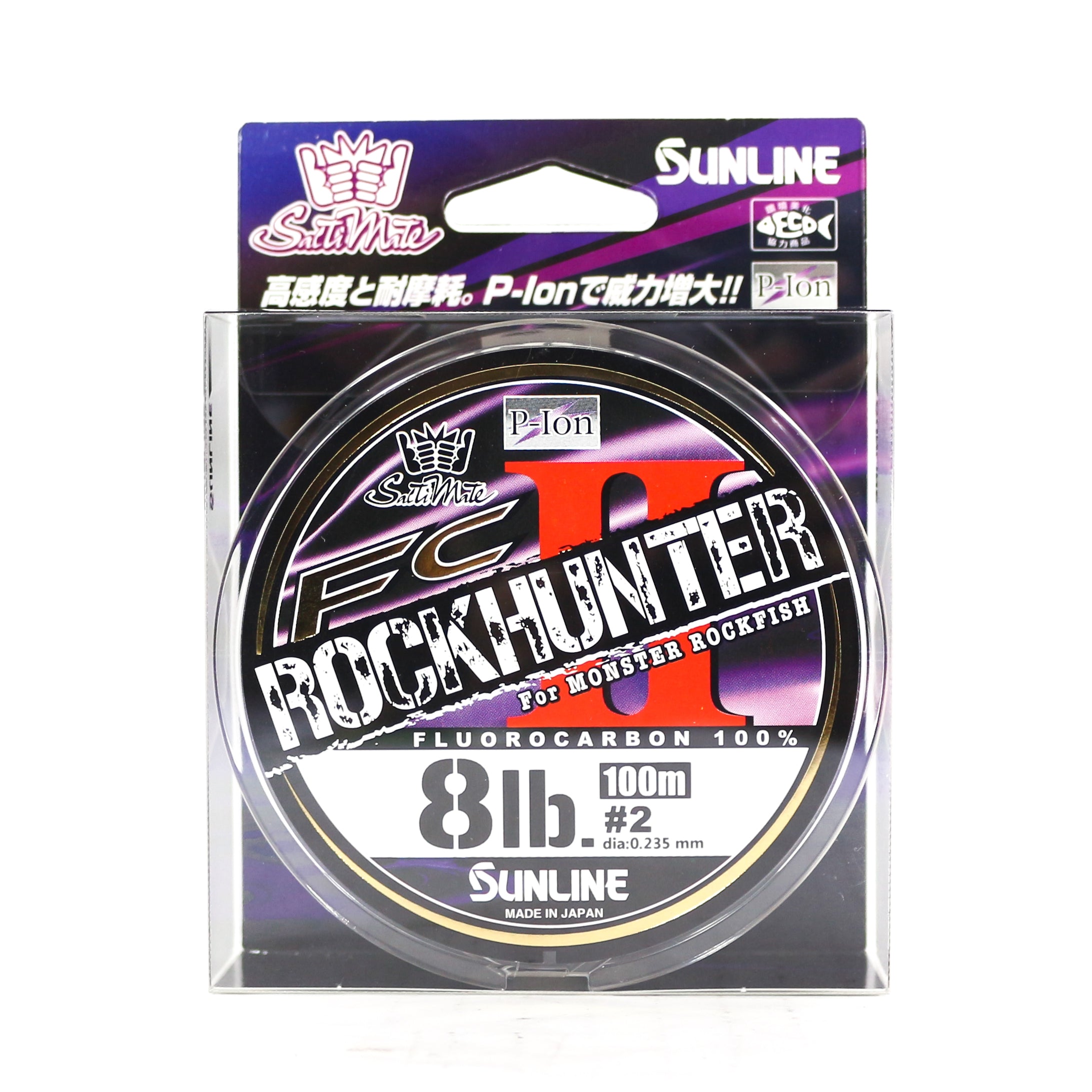 Sunline Fluorocarbon Leader Rock Hunter II 100m 8lb 0.235mm (9079)