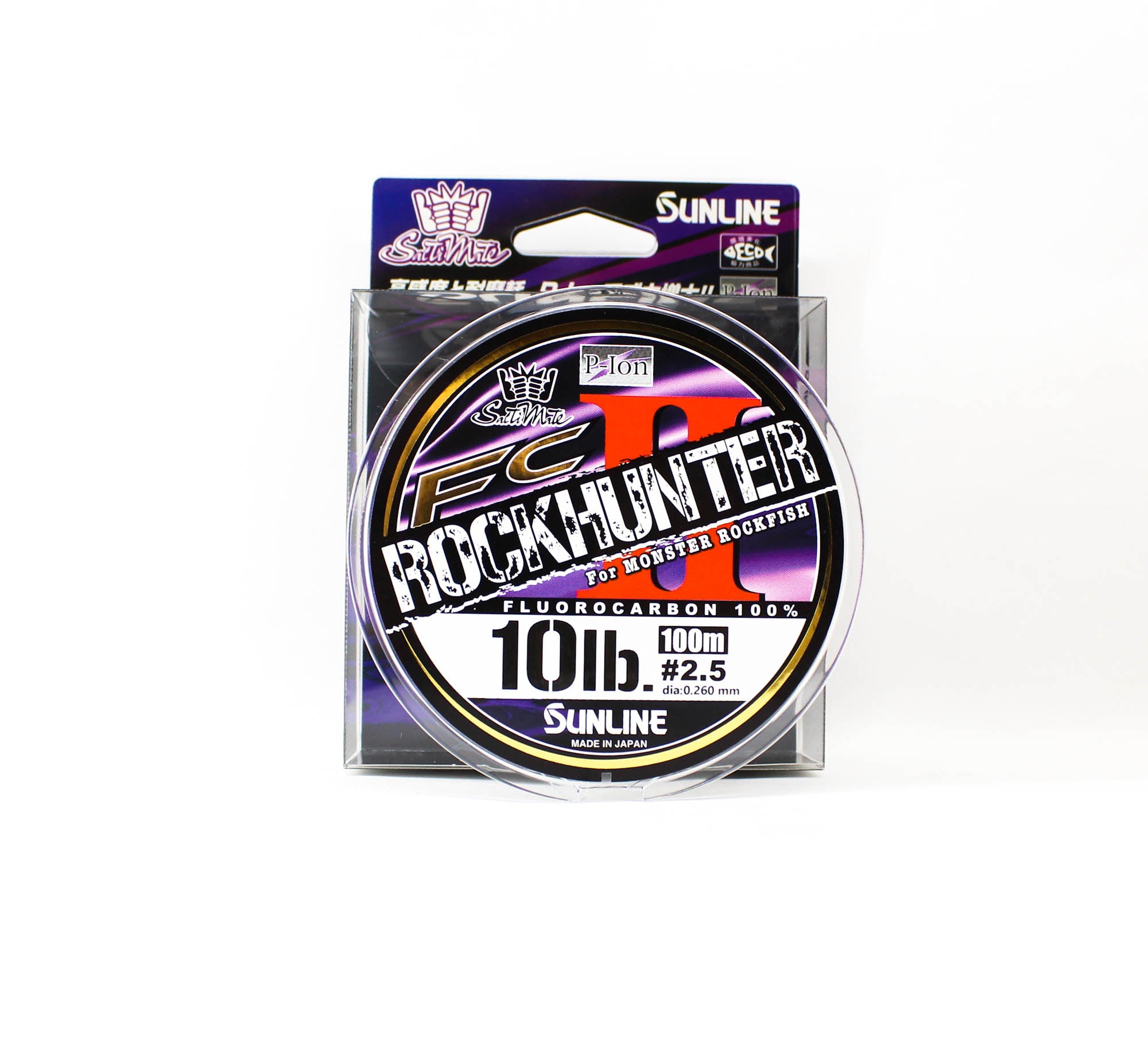Sunline Fluorocarbon Leader Rock Hunter II 100m 10lb 0.26mm (9086)