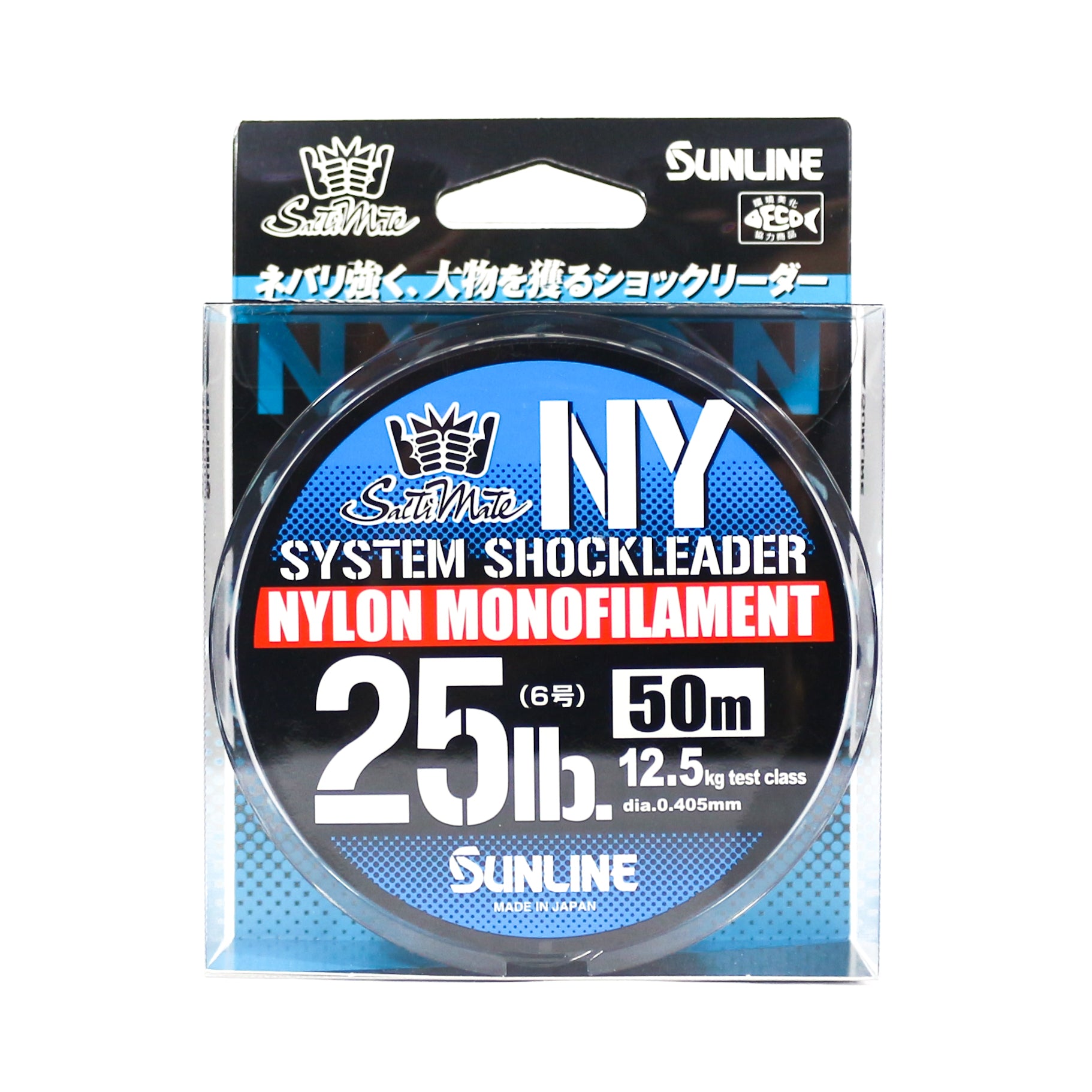 Sunline Nylon Leader NY System Shock Leader 50m 25lb (9291)