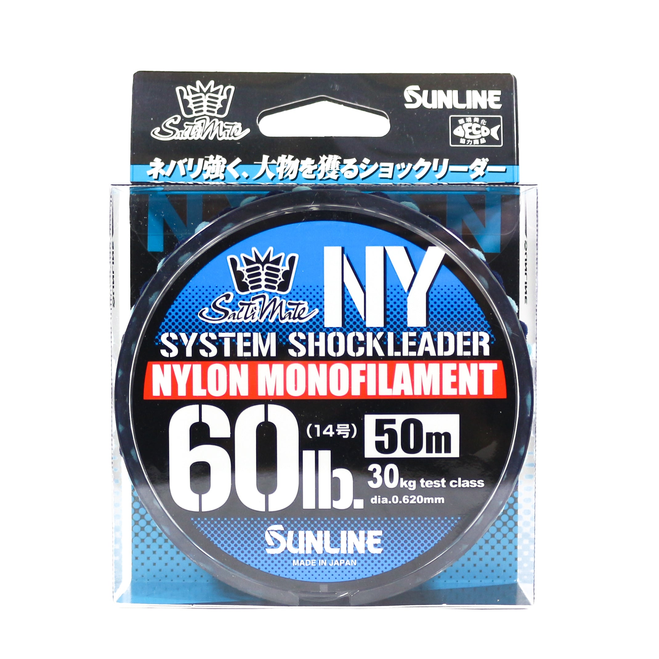 Sunline Nylon Leader NY System Shock Leader 50m 60lb (9345)