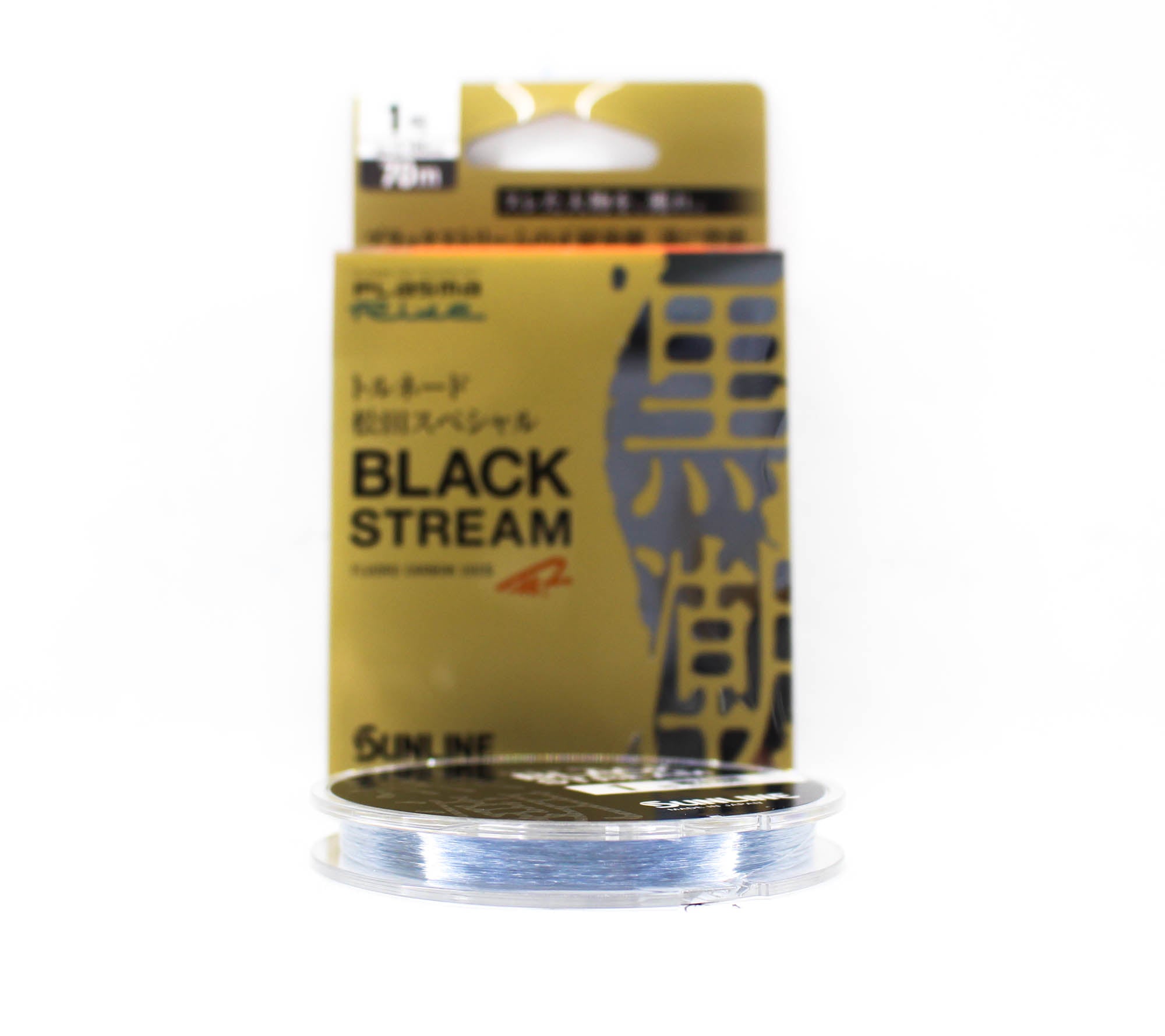 Sunline Fluorocarbon Leader Black Stream Plasma 70m #1 4lb 0.165mm (0679)