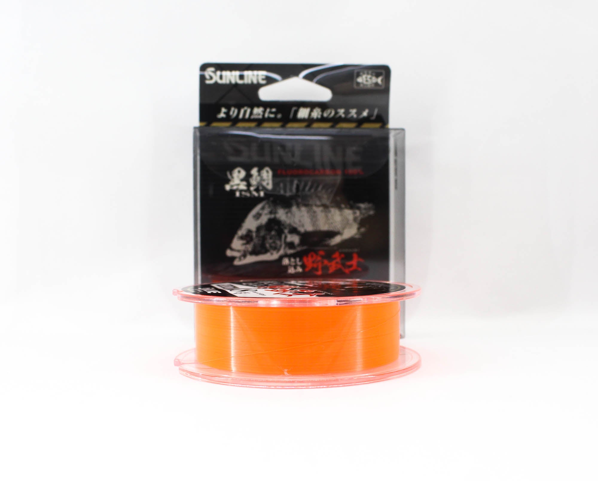 Sunline Fluorocarbon Kurodai ISM Bream Orange 100m #0.8 3lb 0.148mm (0860)