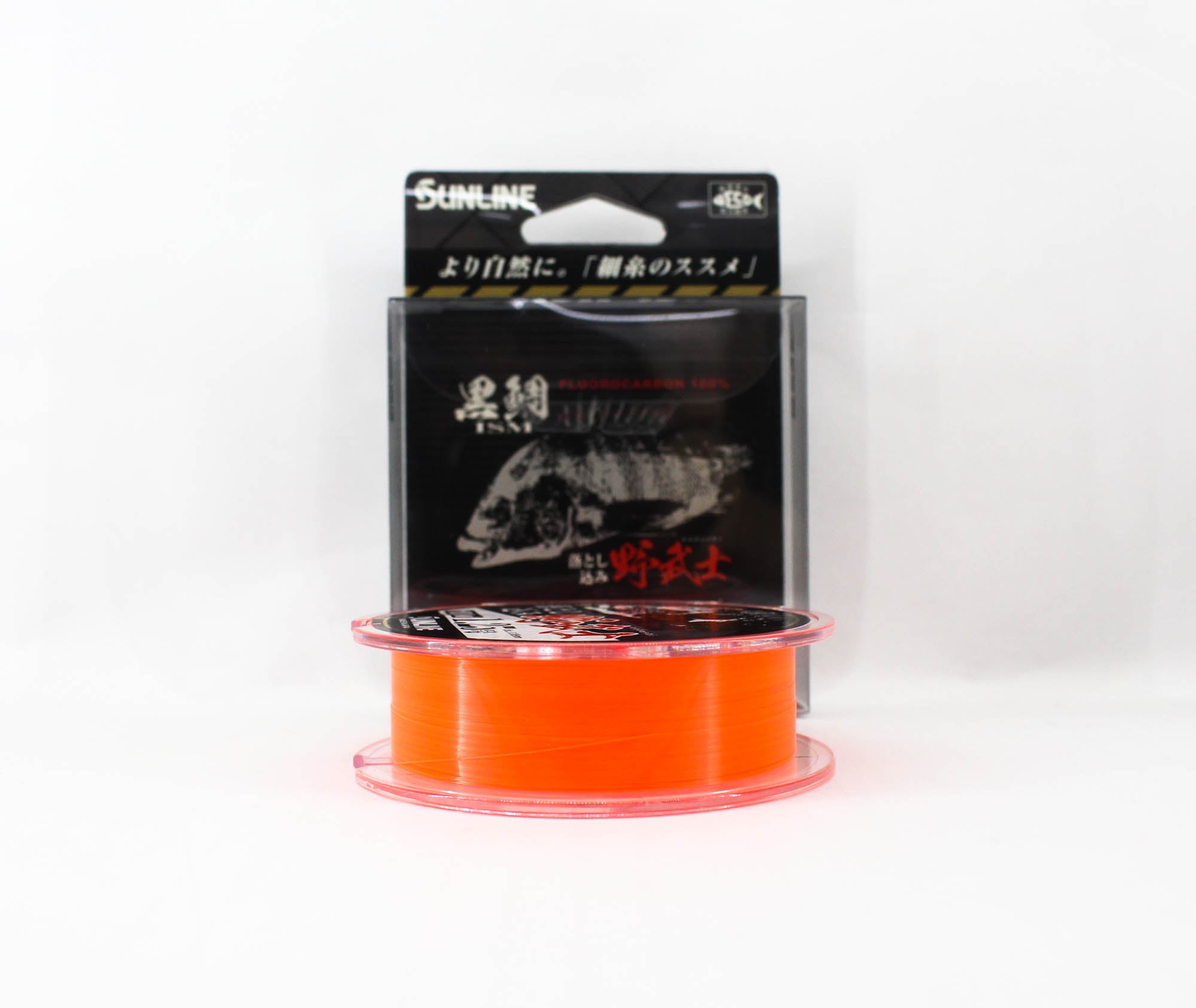 Sunline Fluorocarbon Kurodai ISM Bream Orange 100m #1.25 5lb 0.19mm (0884)