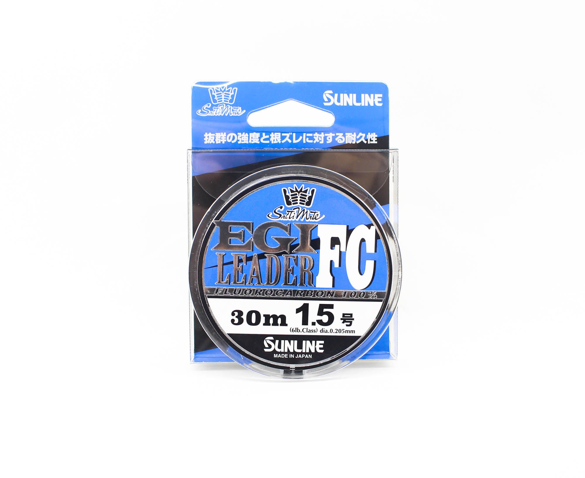 Sunline Fluorocarbon Leader Egi Saltimate 30m #1.5 6lb (1164)